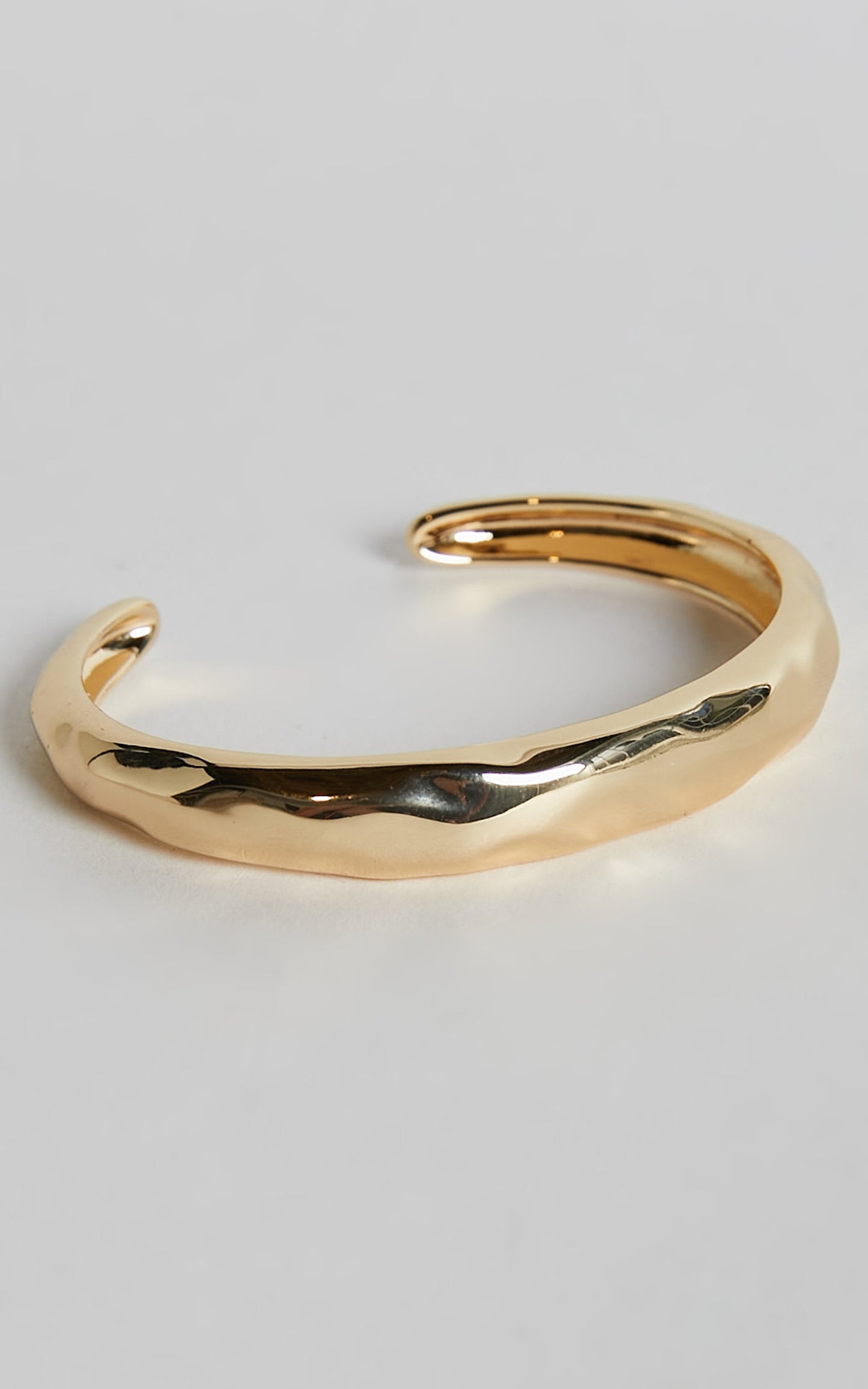 Marcia Bangle - Open Bangle in Gold