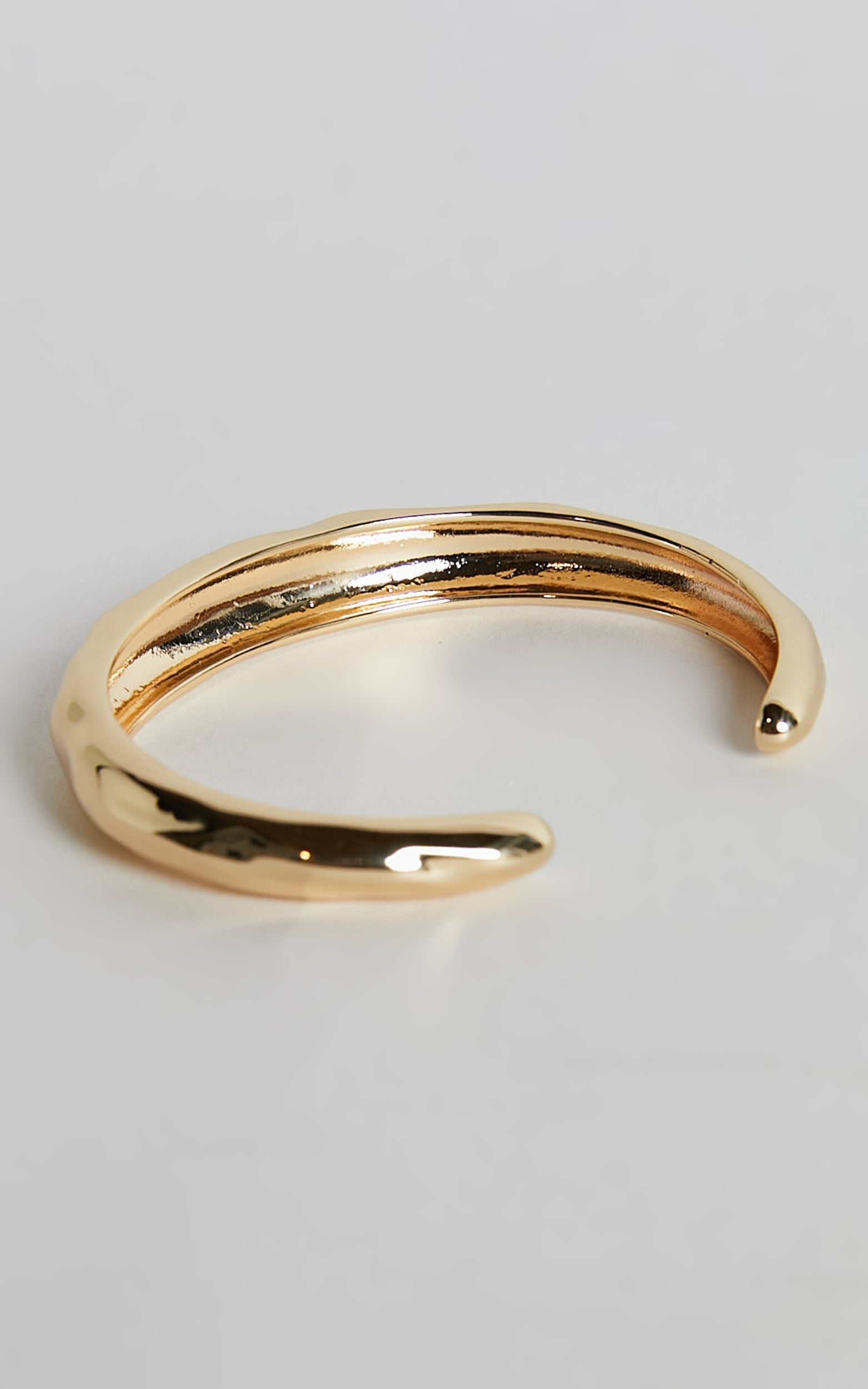 Marcia Bangle - Open Bangle in Gold
