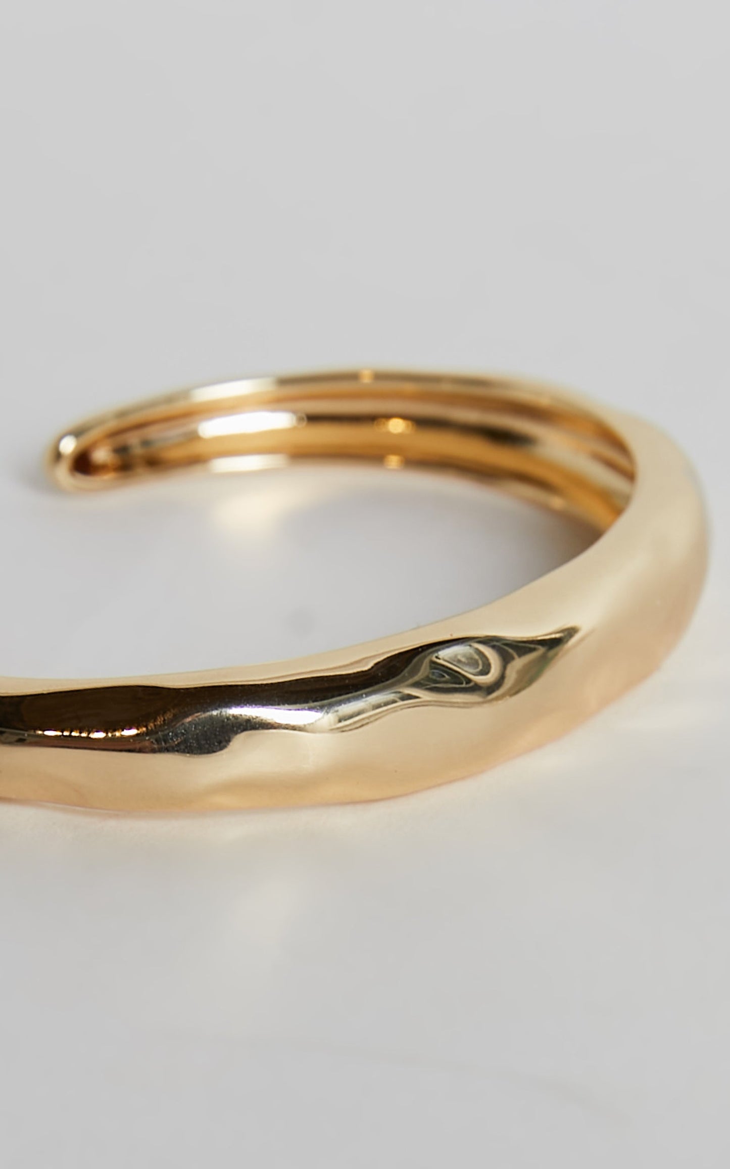 Marcia Bangle - Open Bangle in Gold
