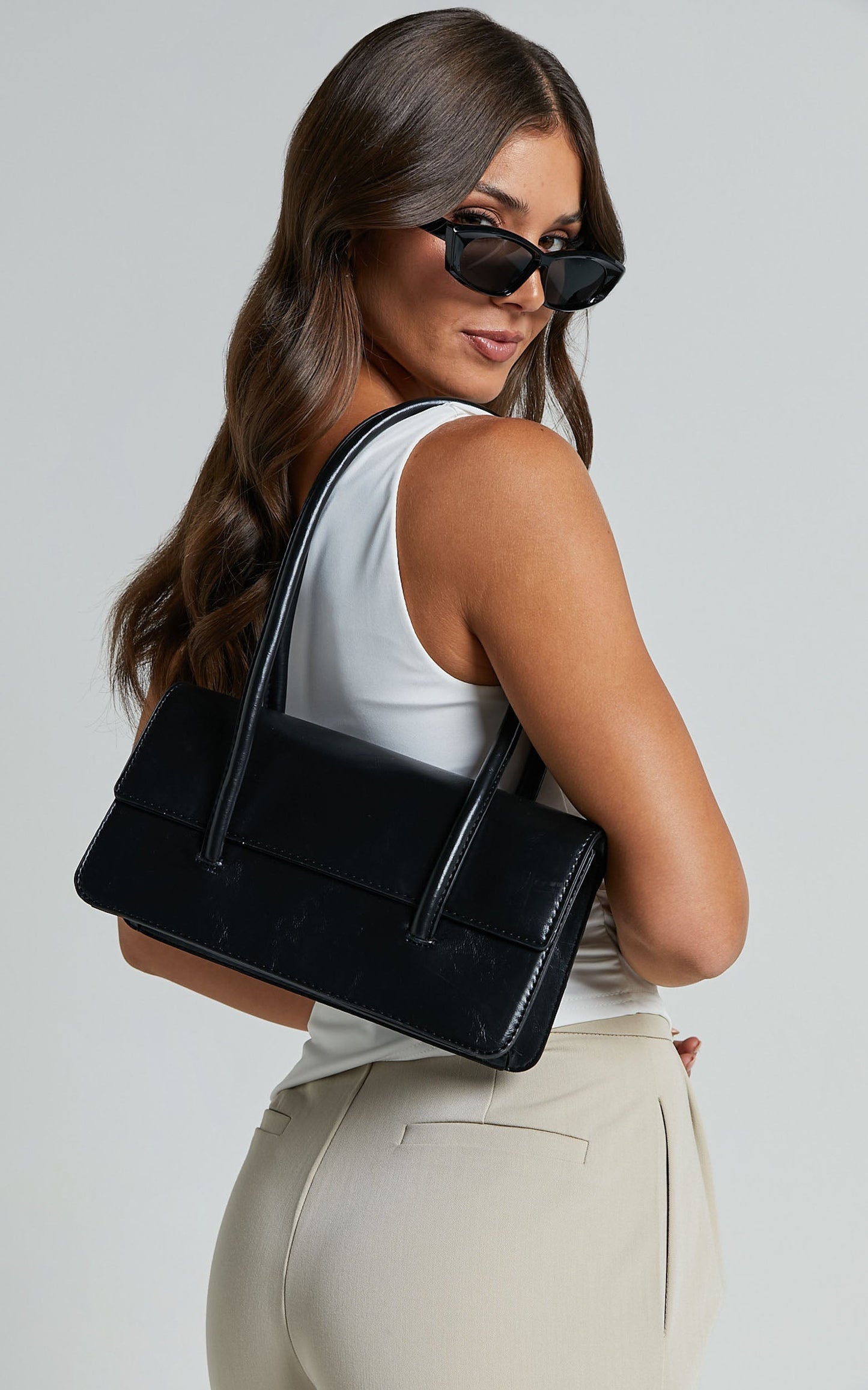 Tokyo Shoulder Bag in Black