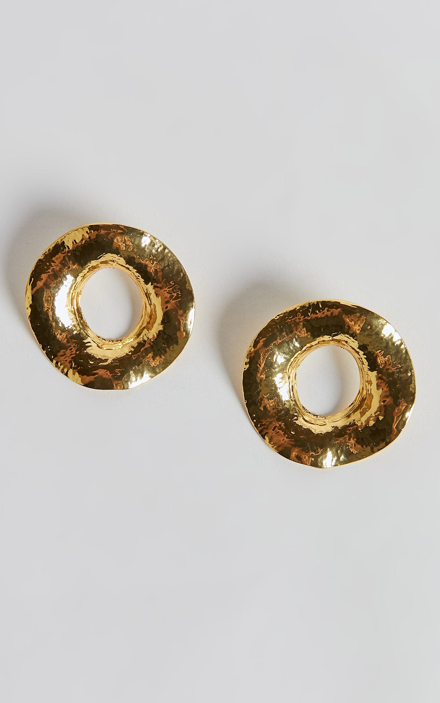 Breann Statement Earrings in Gold