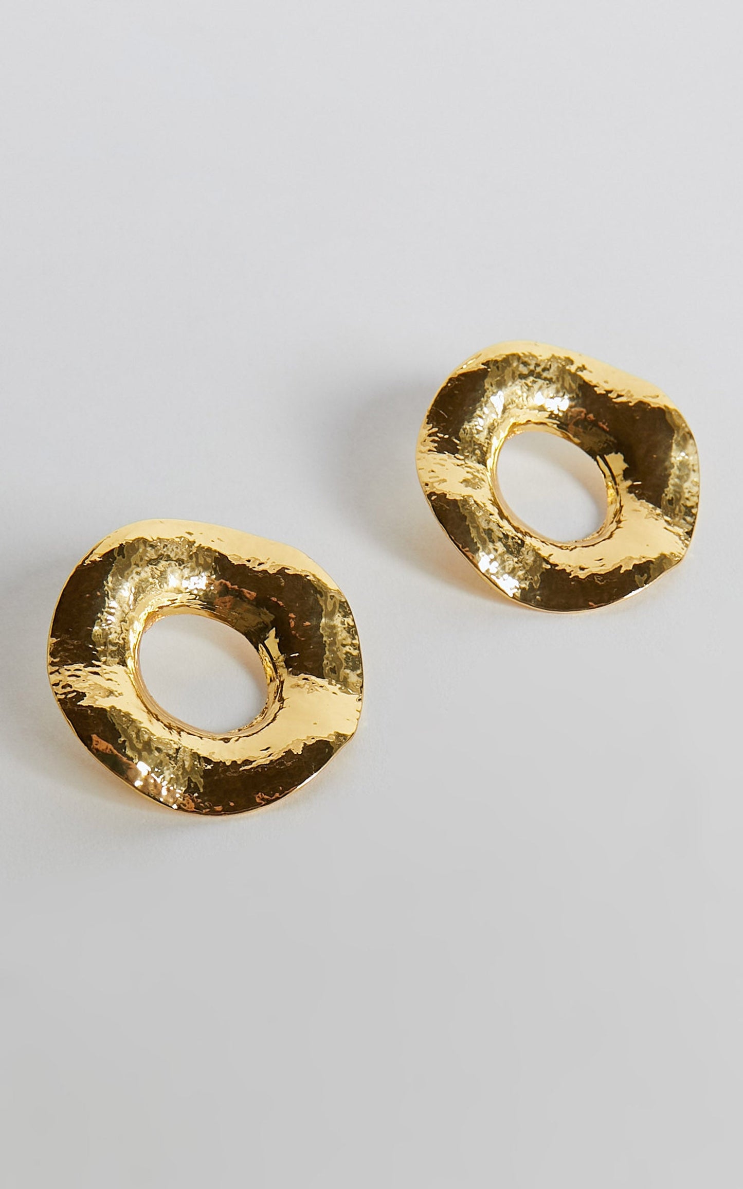 Breann Statement Earrings in Gold