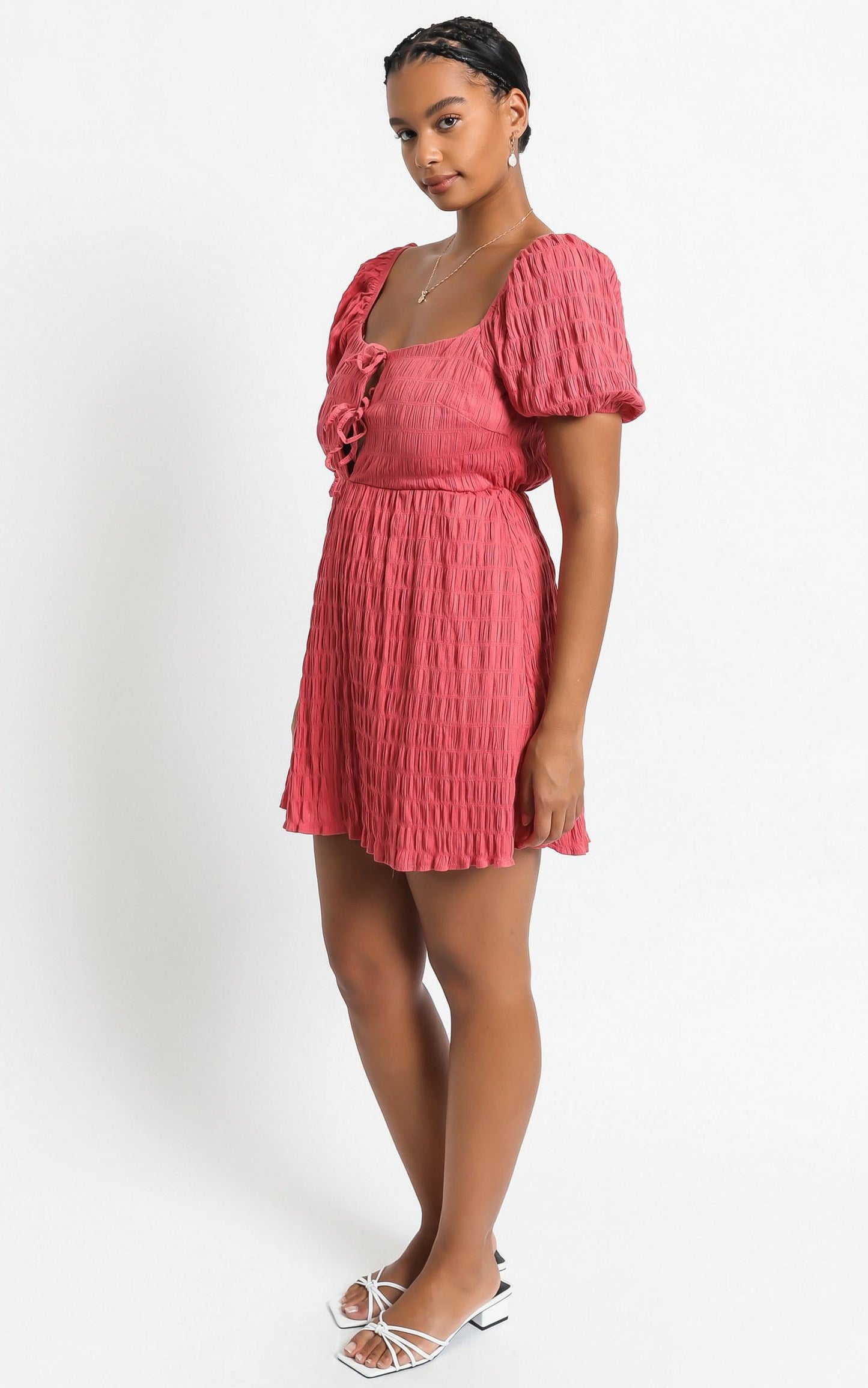 Mirabella Dress in Watermelon
