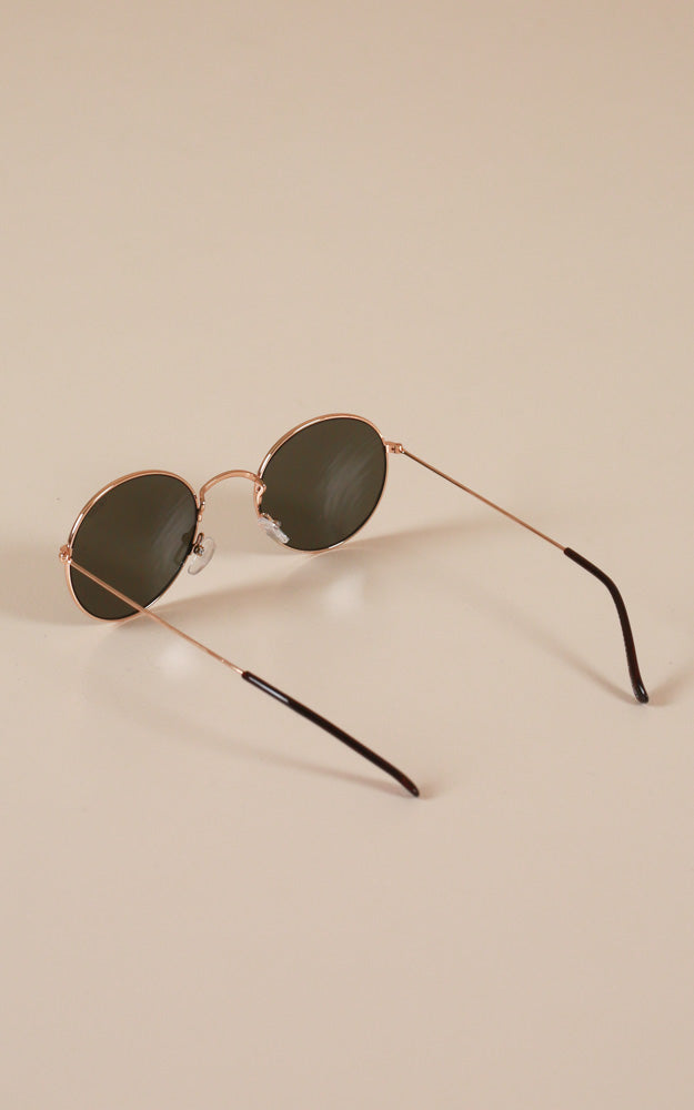 Quay - Mod Star Sunglasses In Gold