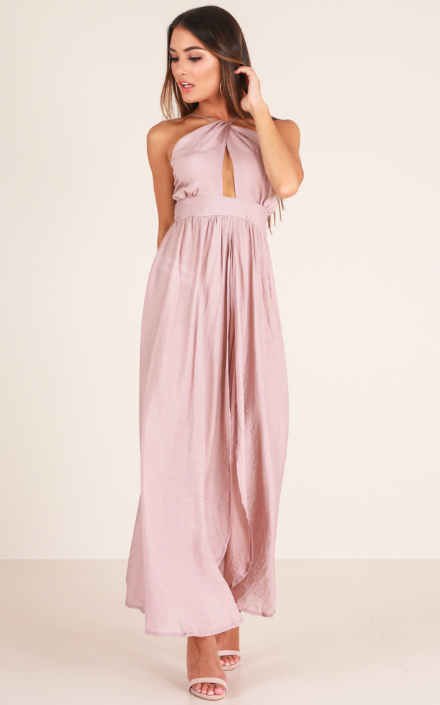 Love This City Maxi Dress In Mauve