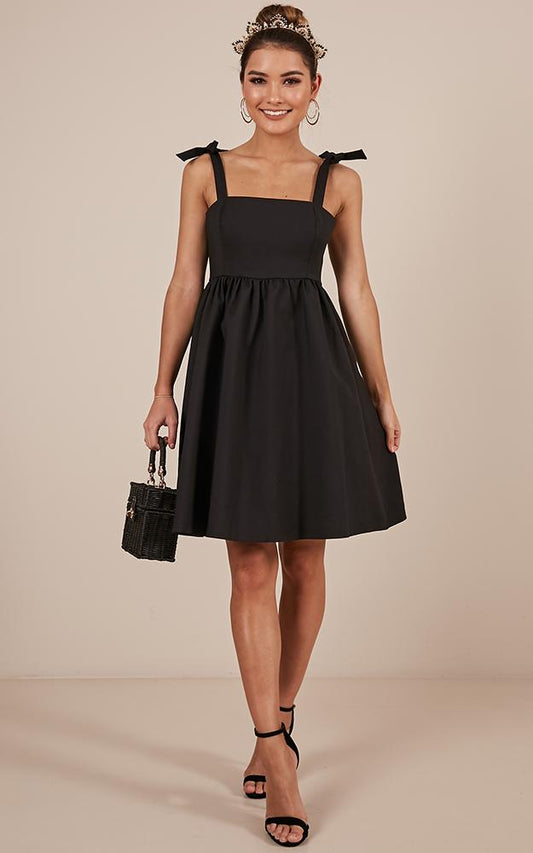 Get The Memo Dress In Black