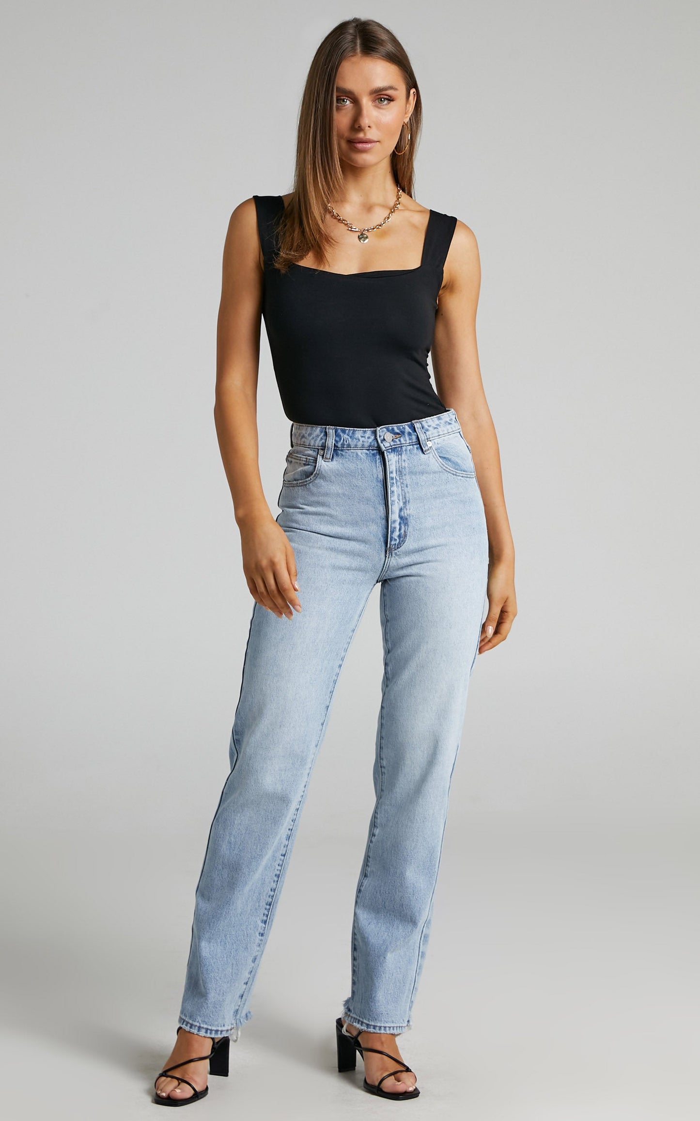 Abrand - A '94 High Straight Joanne Jean in Light Vintage Blue