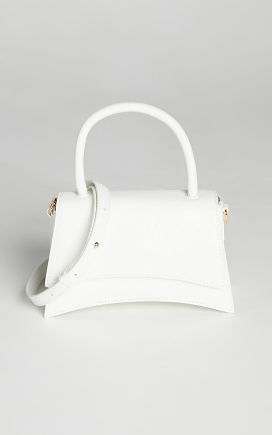 Billini - Adele Cross Body Bag in White Croc