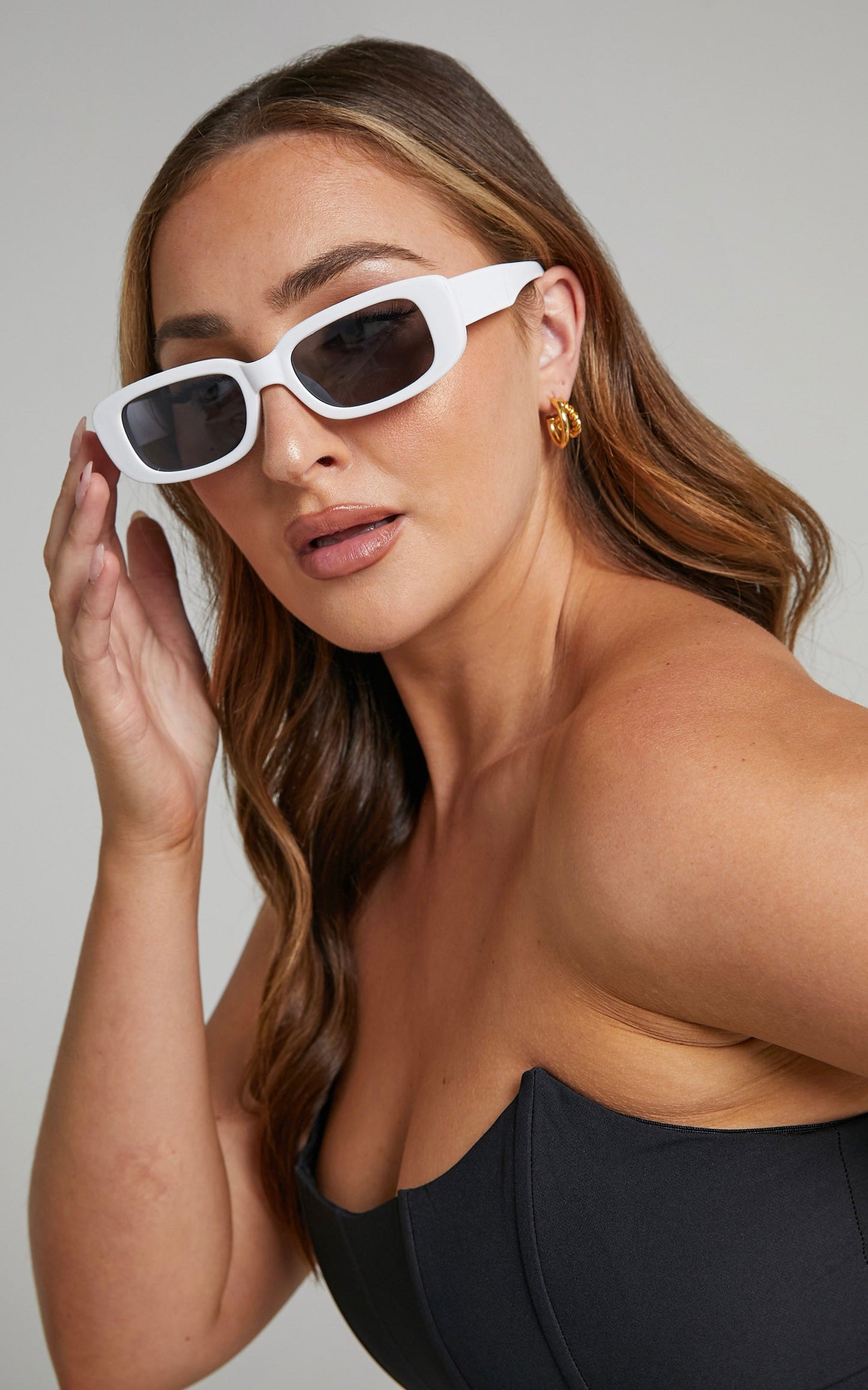 Jammel Sunglasses in White