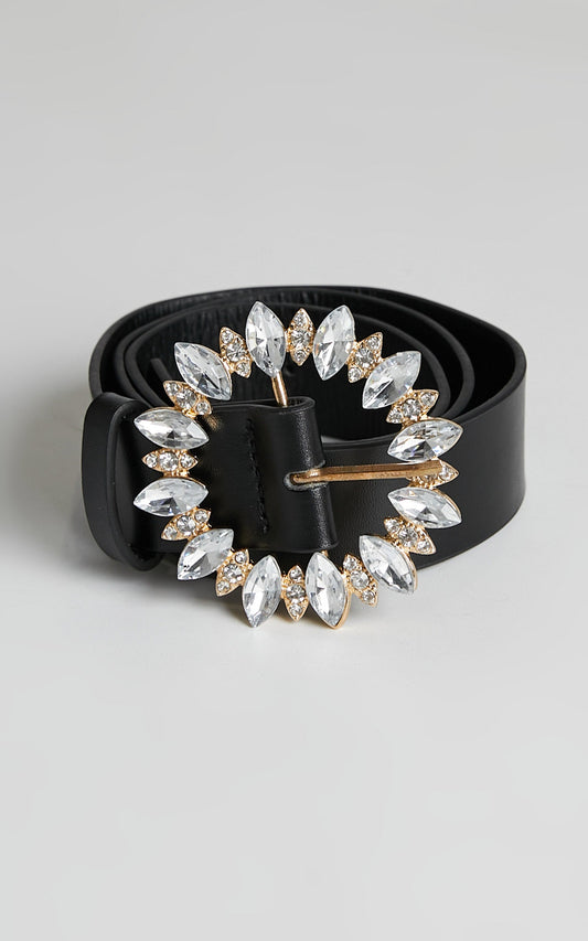 Karrin Belt in Black