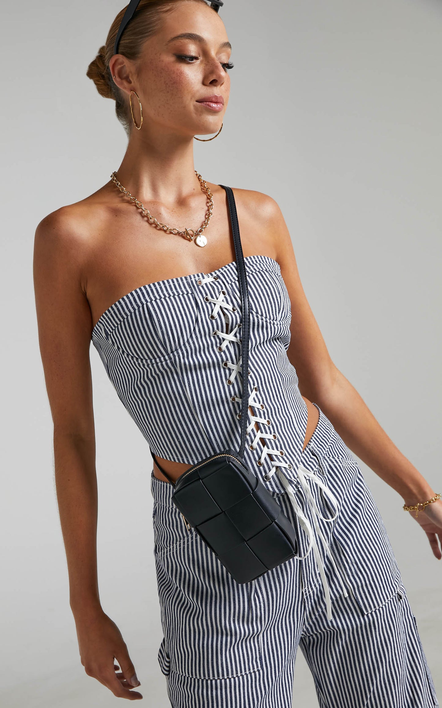 Lilith Crossbody Bag in Black
