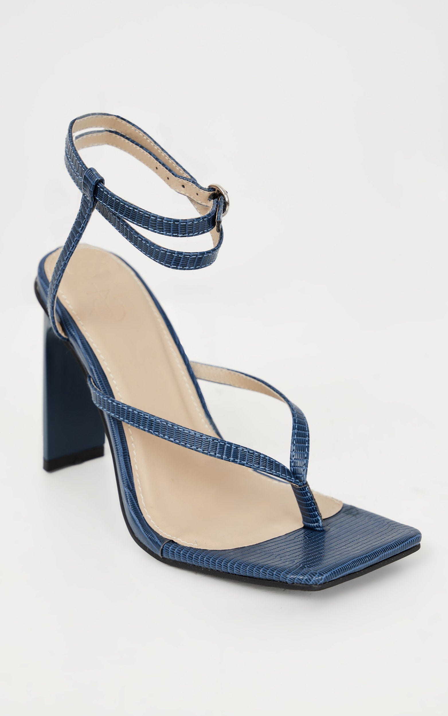 4th & Reckless - Ramona Heels in Blue Croc
