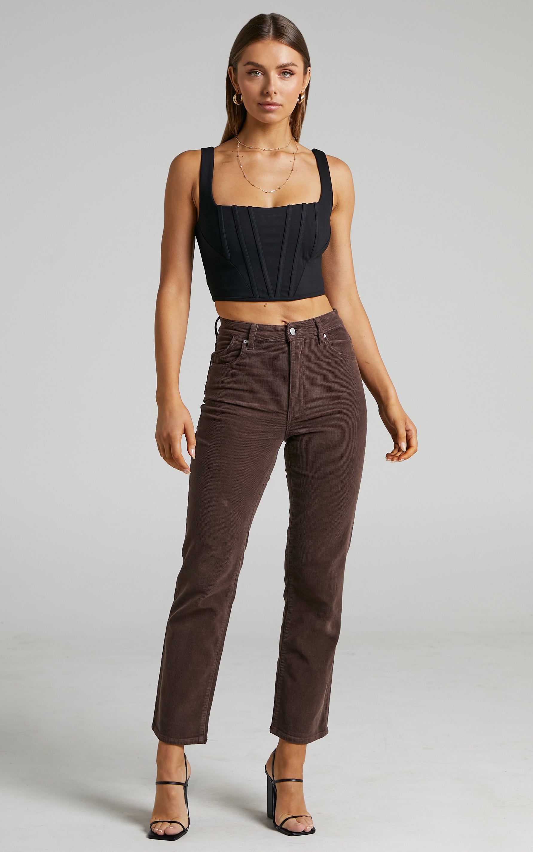 Rolla's - Original Straight in Brown Cord