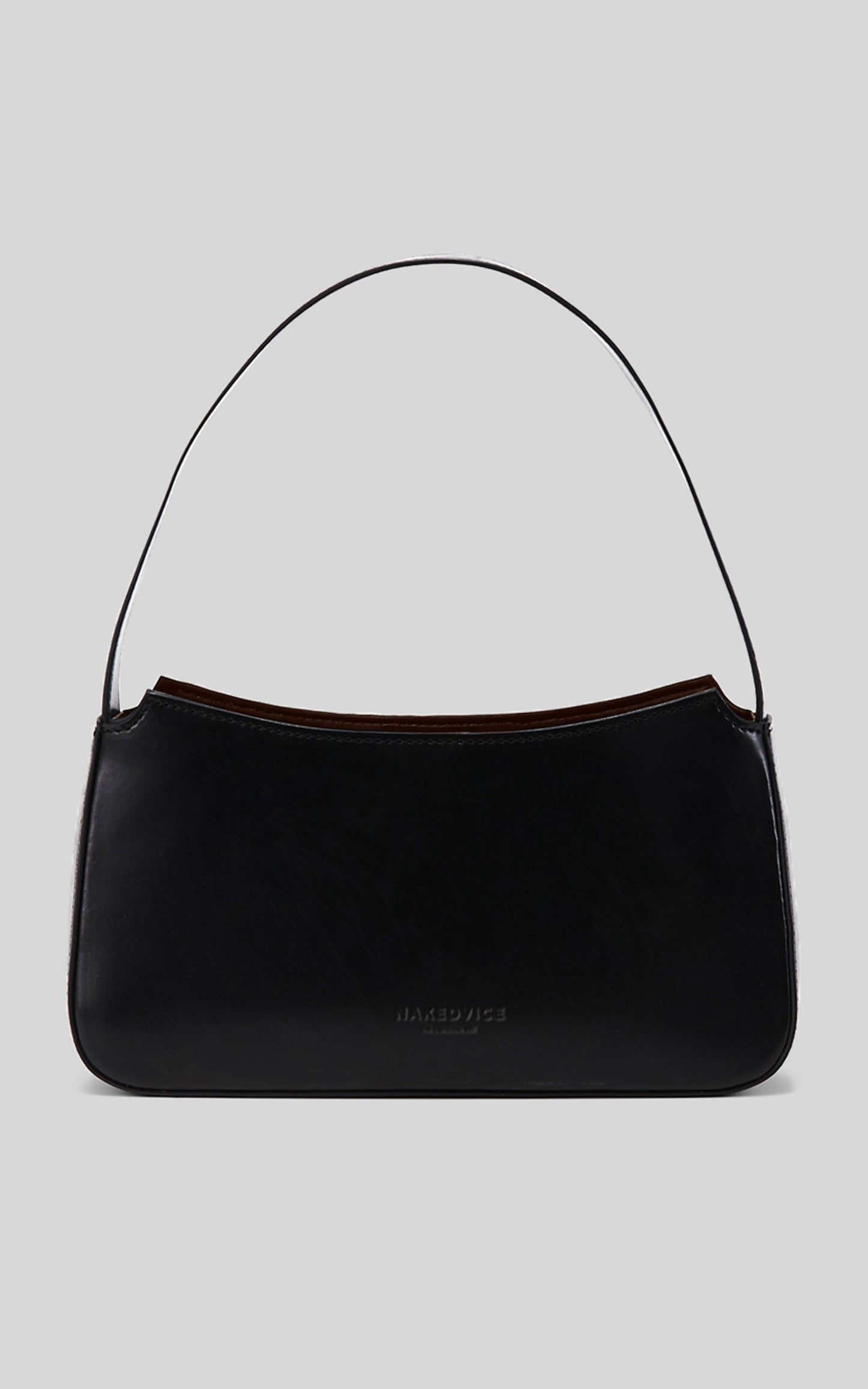 NAKEDVICE - THE CAMELIA BAG in Black