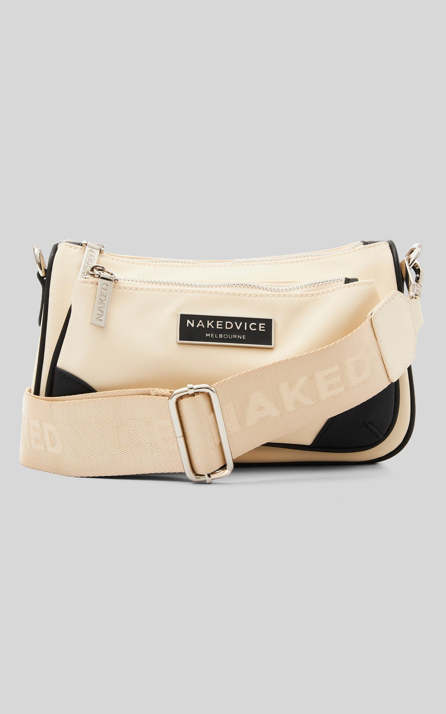 Nakedvice - The Hunter Nylon Bag in Ivory