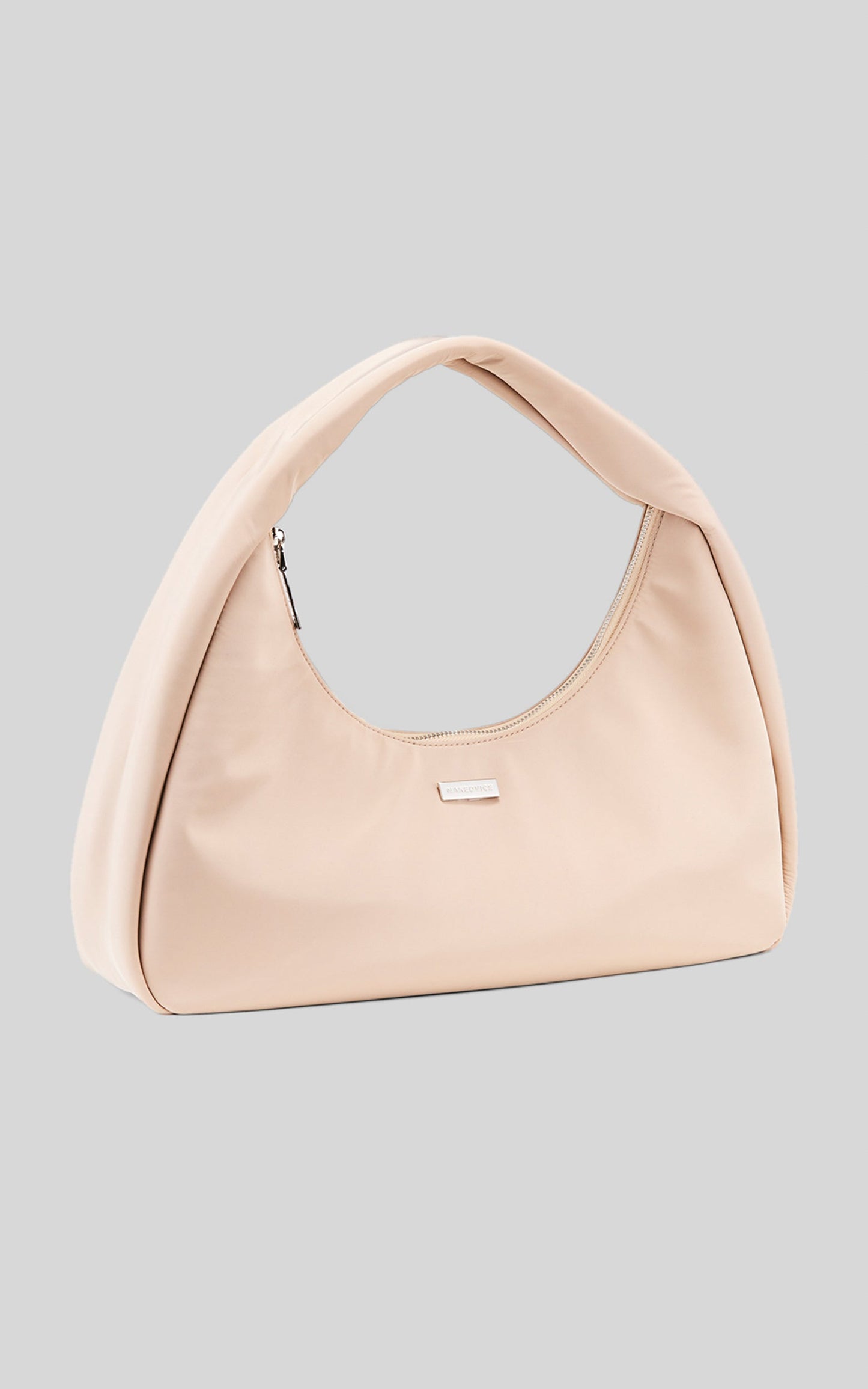 NAKEDVICE - THE REN BAG in SAND/SILVER
