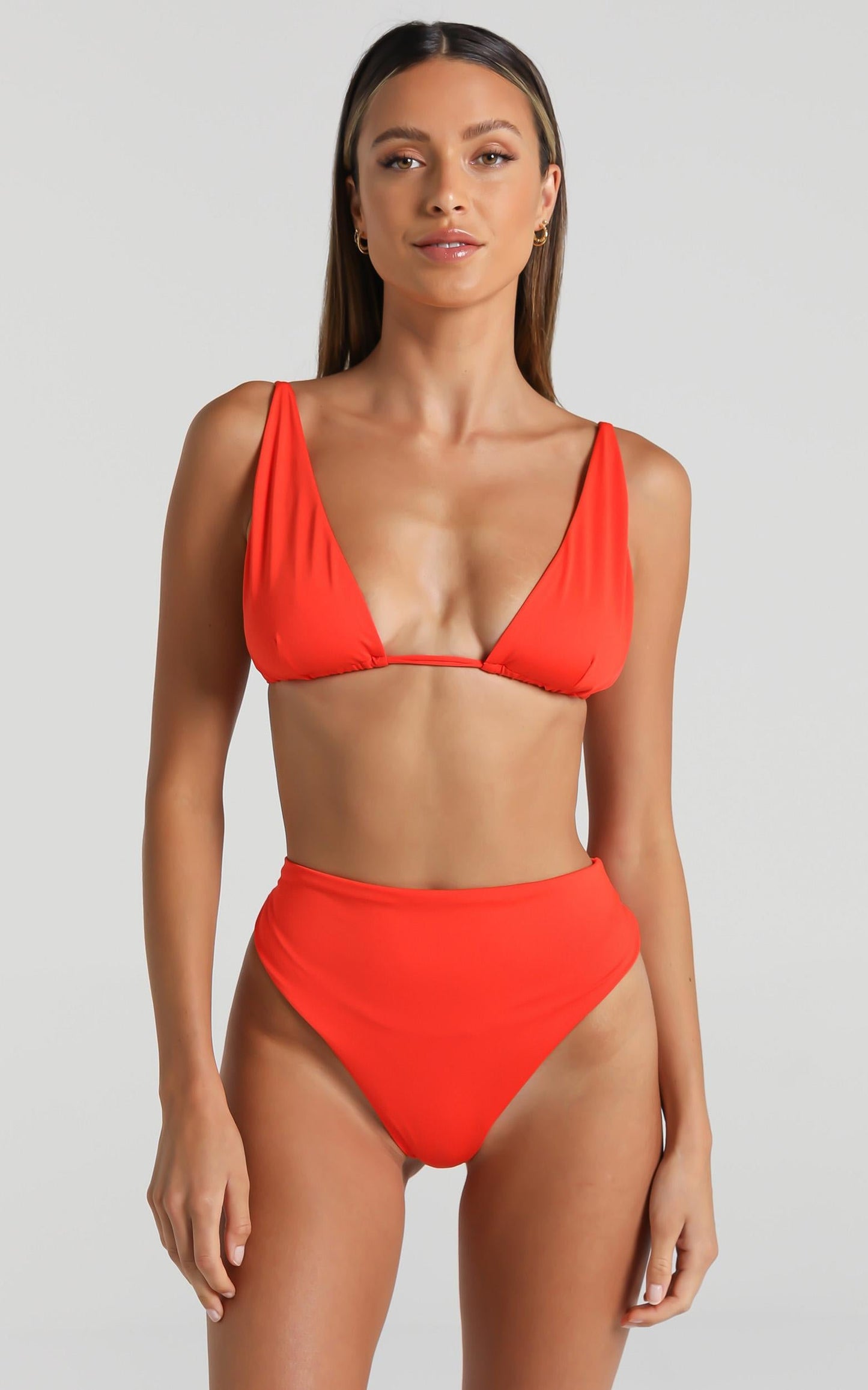 We Are We Wear - Eco Selin Highwaist Thong in Orange