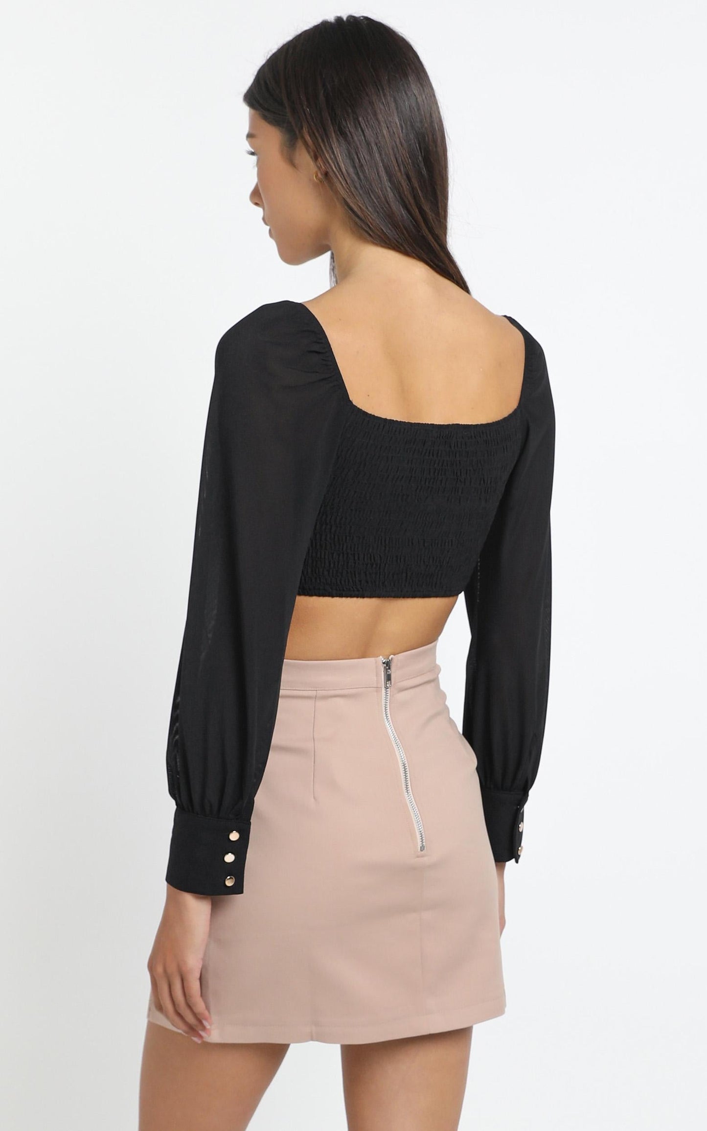 Marion Top in Black