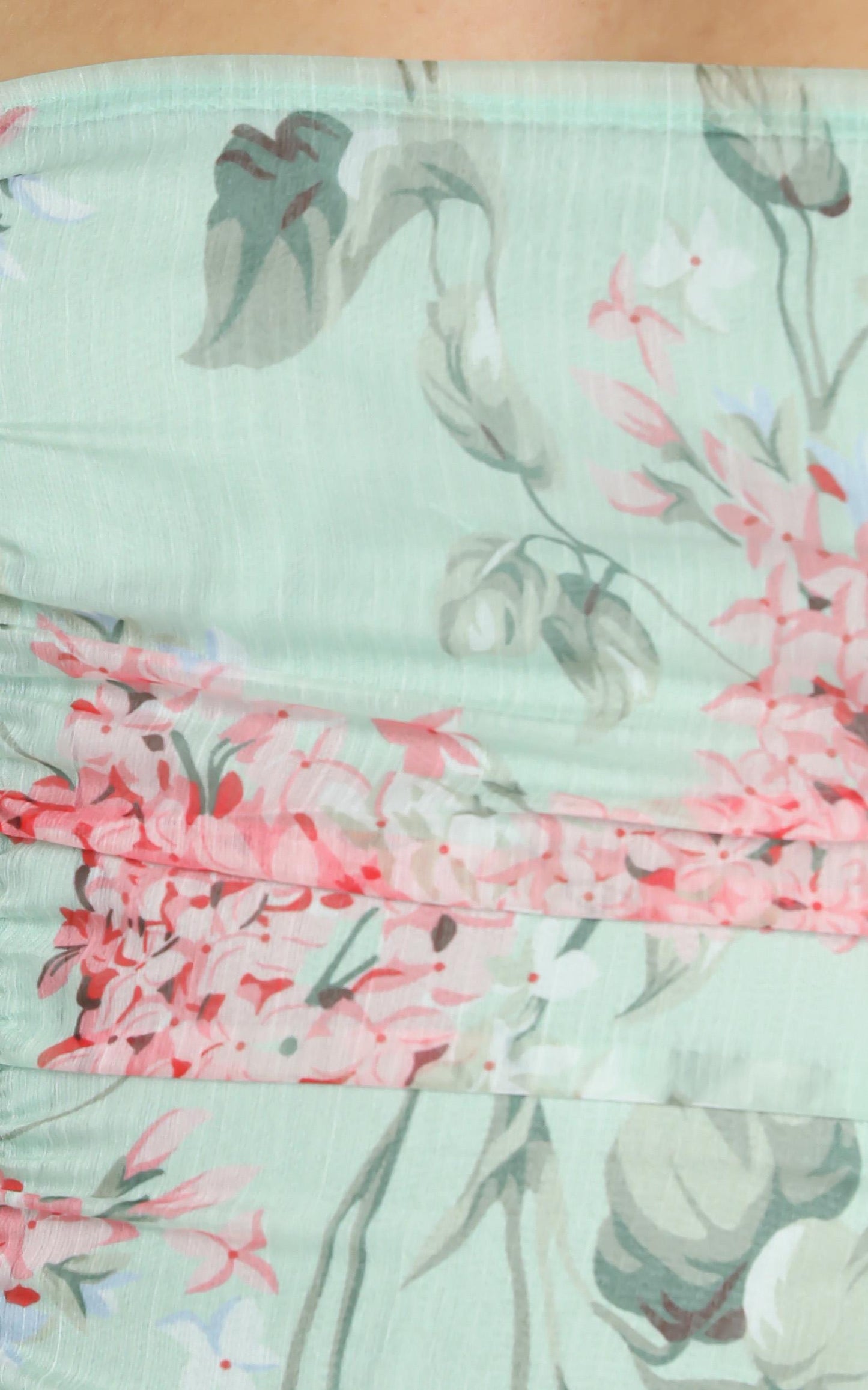 Cody Dress in Green Floral