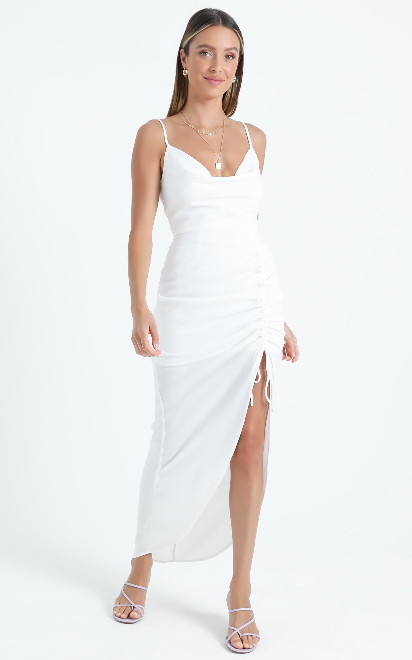 Shelley Dress in White