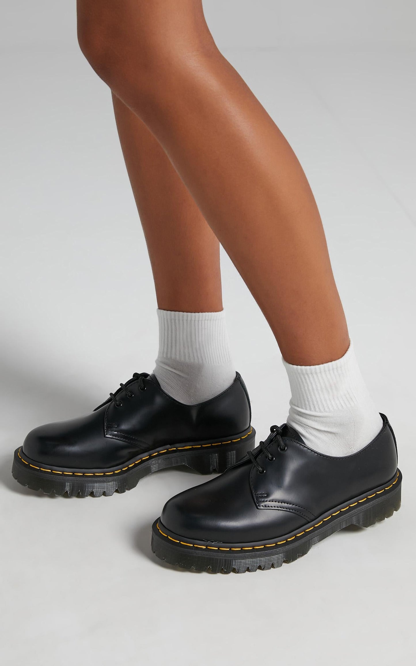 Dr. Martens - 1461 3 Eye Shoe in Black Smooth