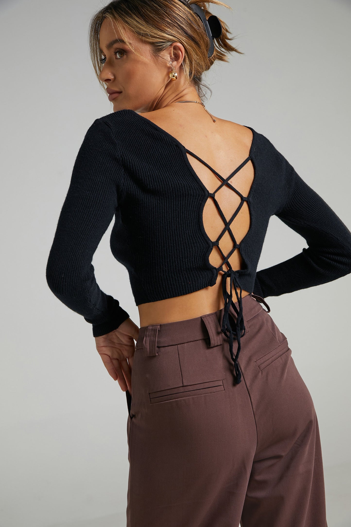Resae Top in Black