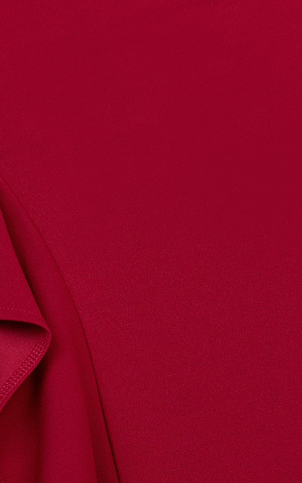 Serafina Midi Dress - Off Shoulder High Side Split Dress in Wine