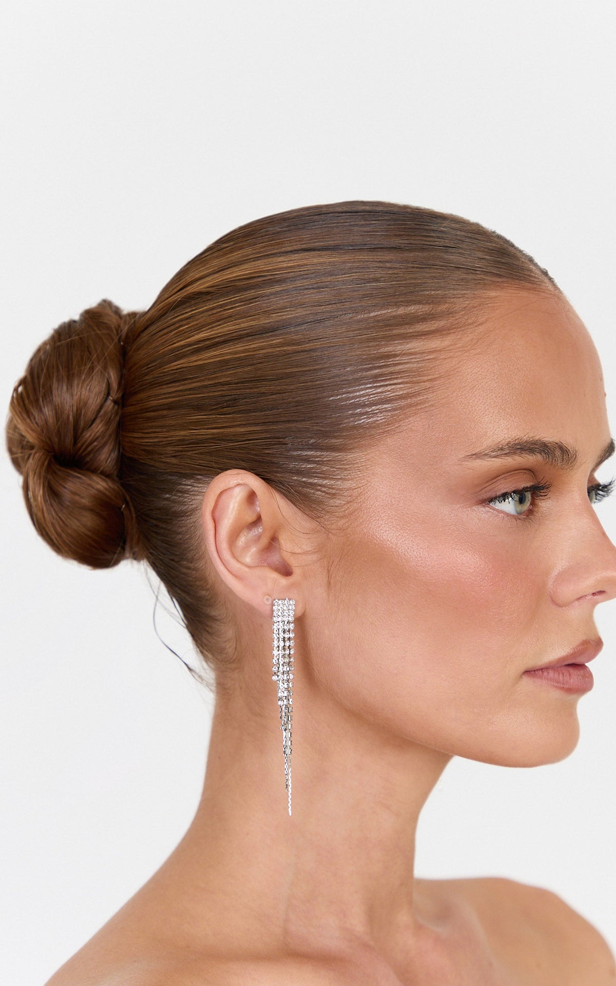Jaycee Ohrringe – auffällige Statement-Ohrringe mit Diamanten in Silber