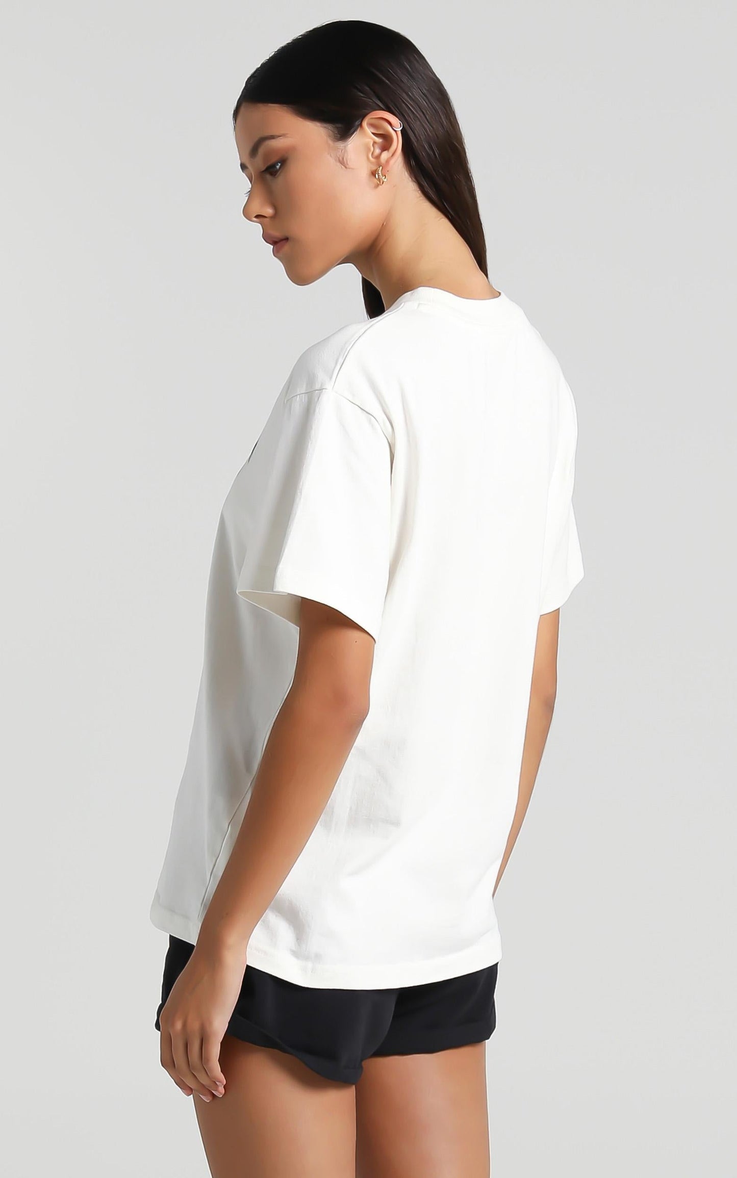 Rollas - Tomboy MTV Tie Dye Tee in White