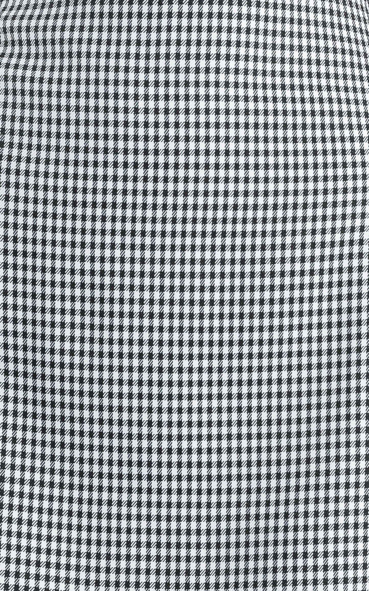 Replaying Conversations Skirt in Black Check