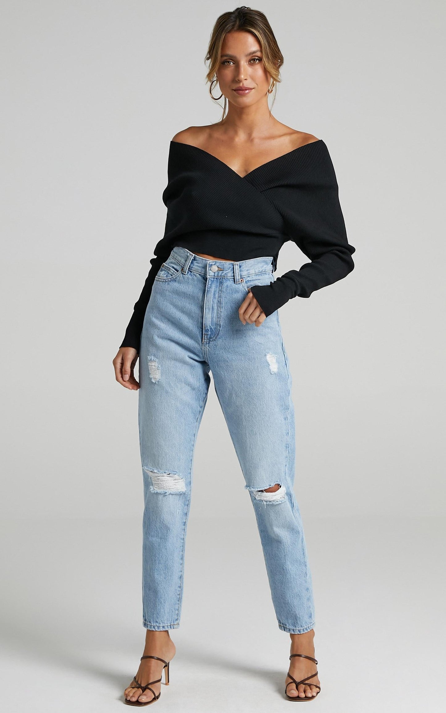Dr Denim - Nora Jean in Destiny Blue Ripped