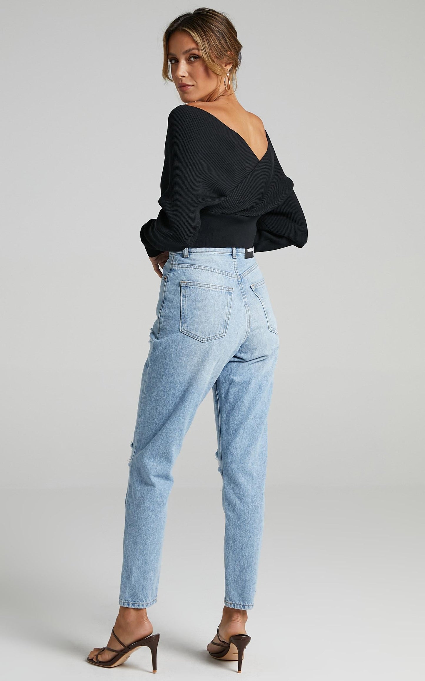 Dr Denim - Nora Jean in Destiny Blue Ripped