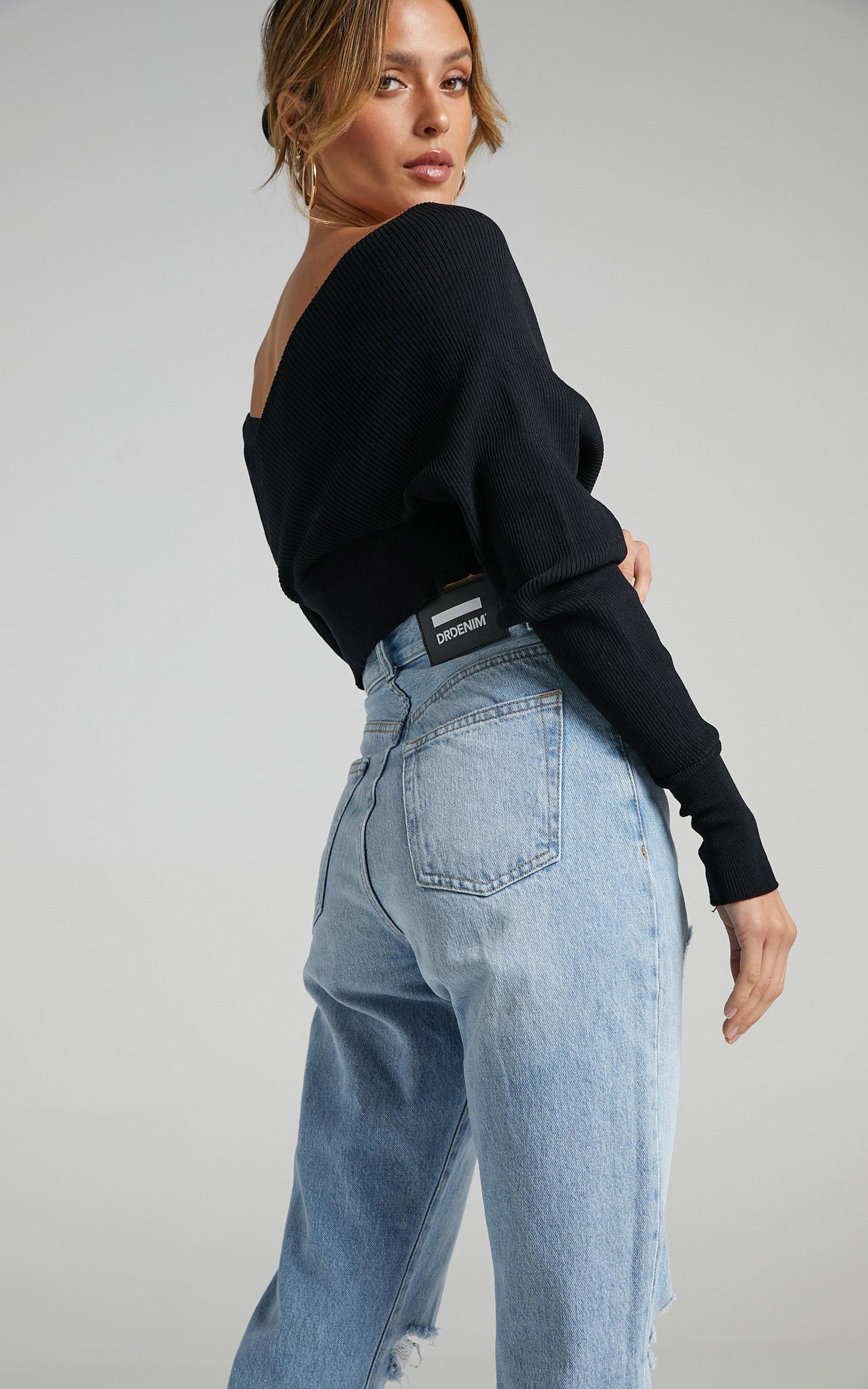 Dr Denim - Nora Jean in Destiny Blue Ripped
