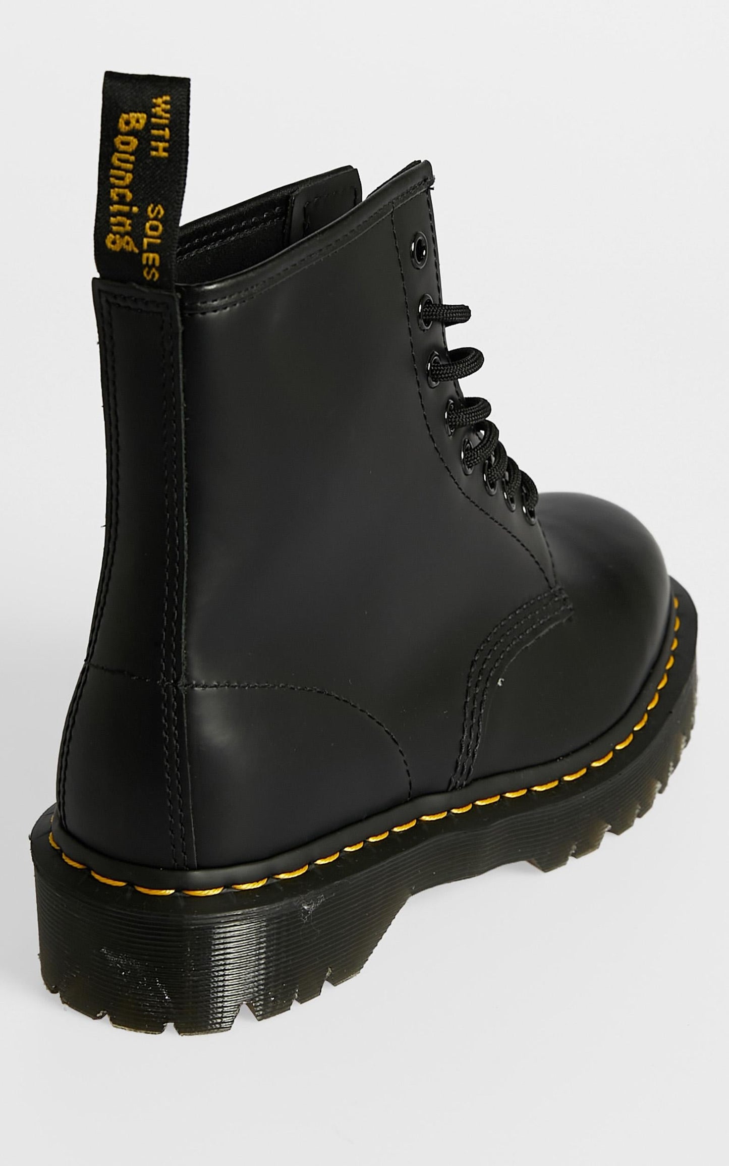 Dr. Martens - 1460 Bex 8 Eye Boot in Black Smooth