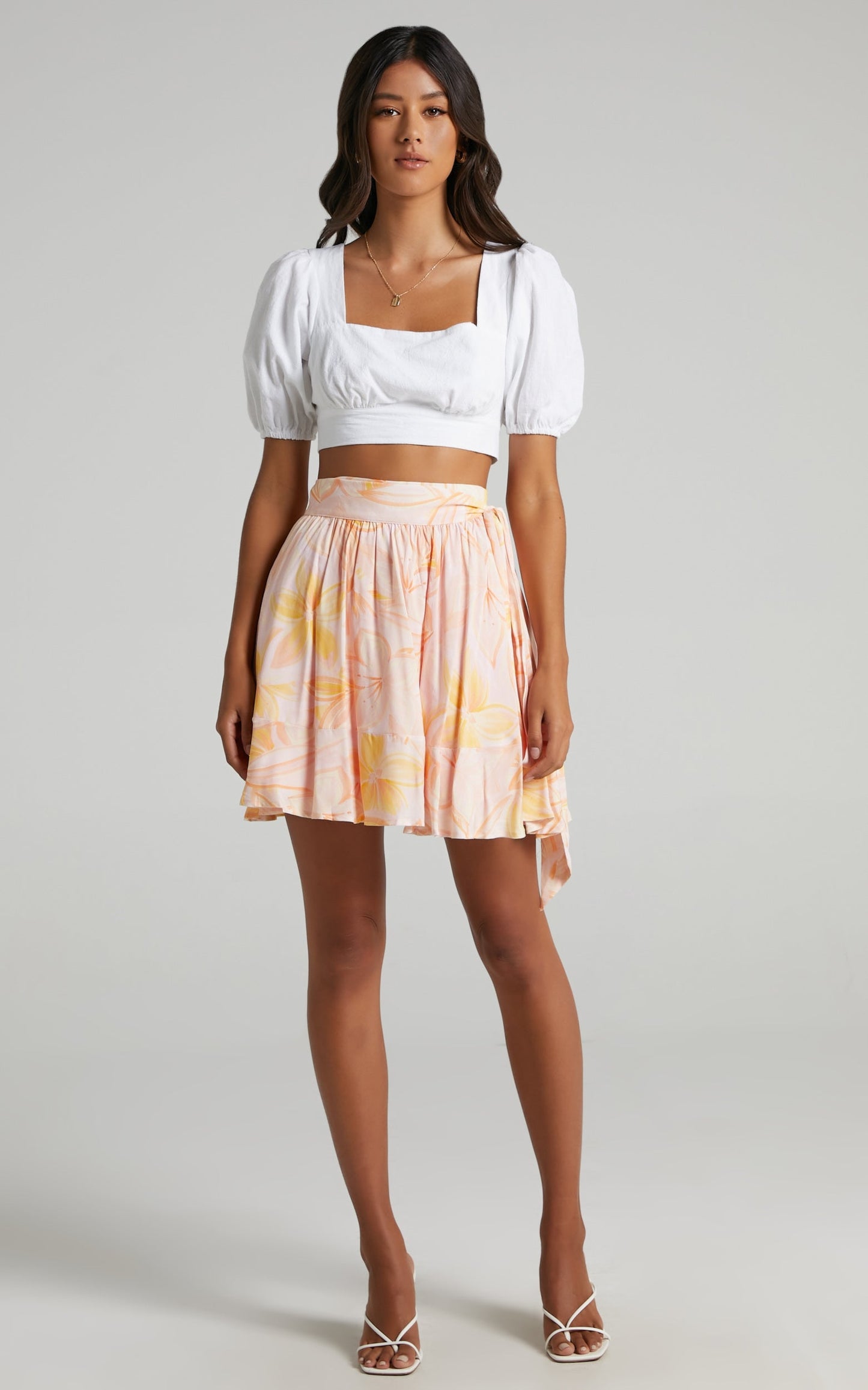 Eimear Skirt in Summer Floral