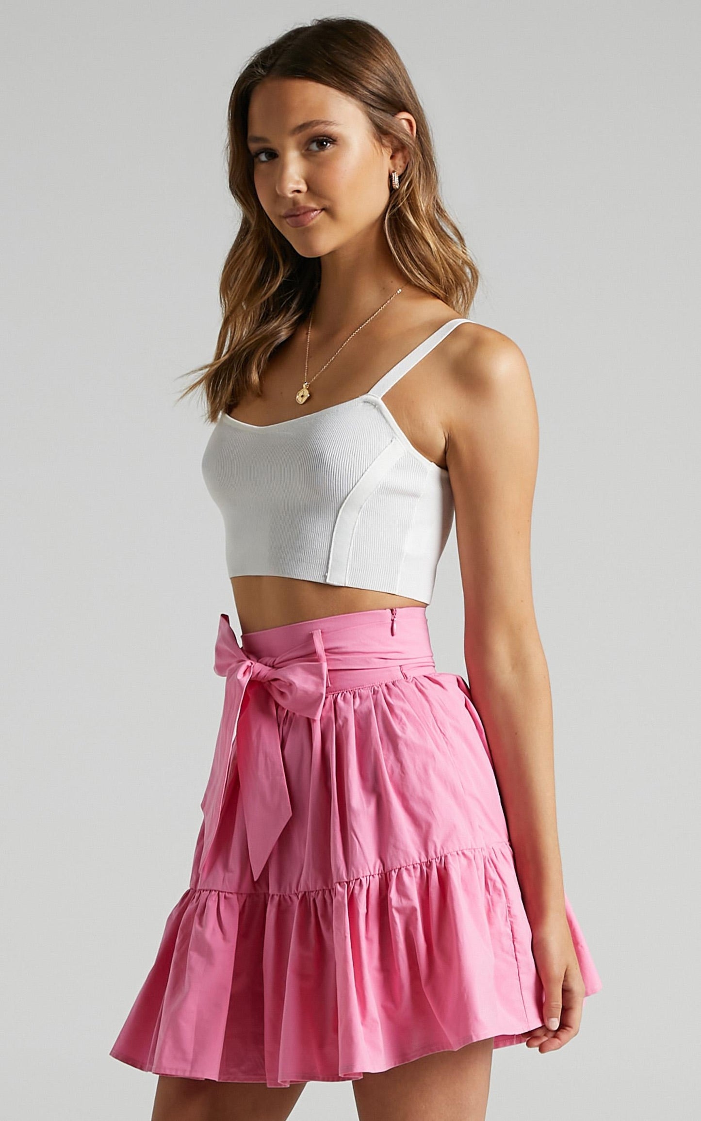 Sabah Skirt in Bubblegum Pink