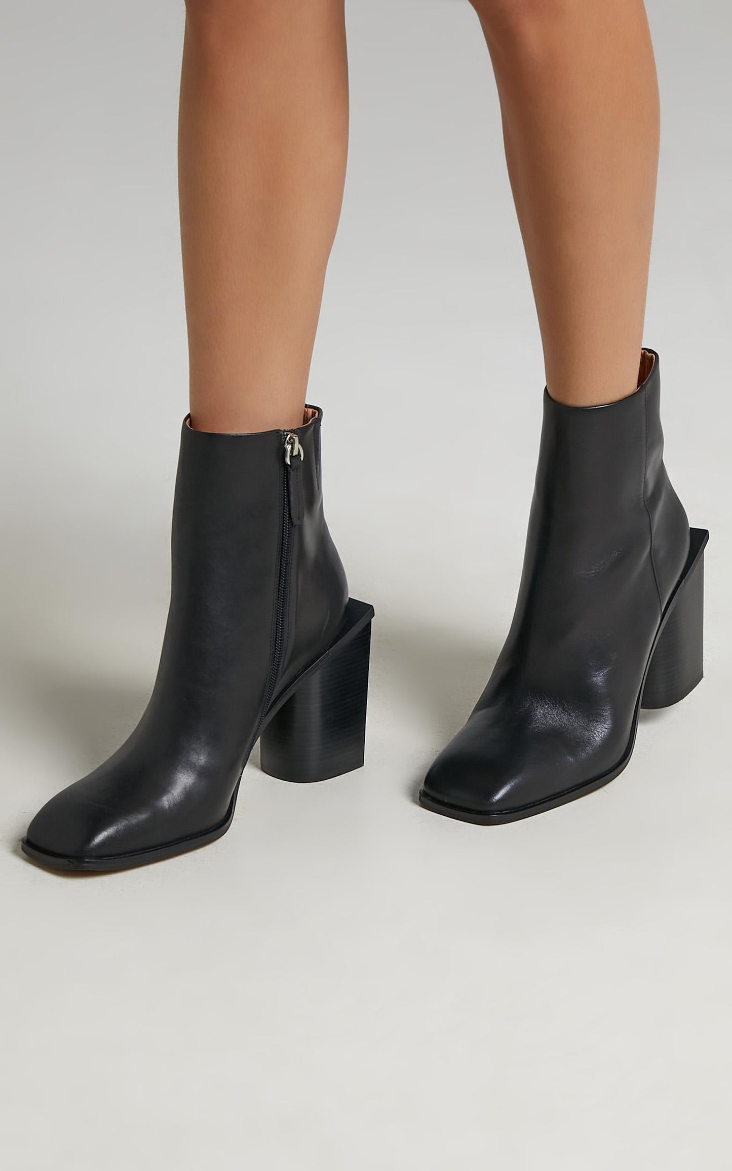Alias Mae - Sylvie Boots in Black Burnished