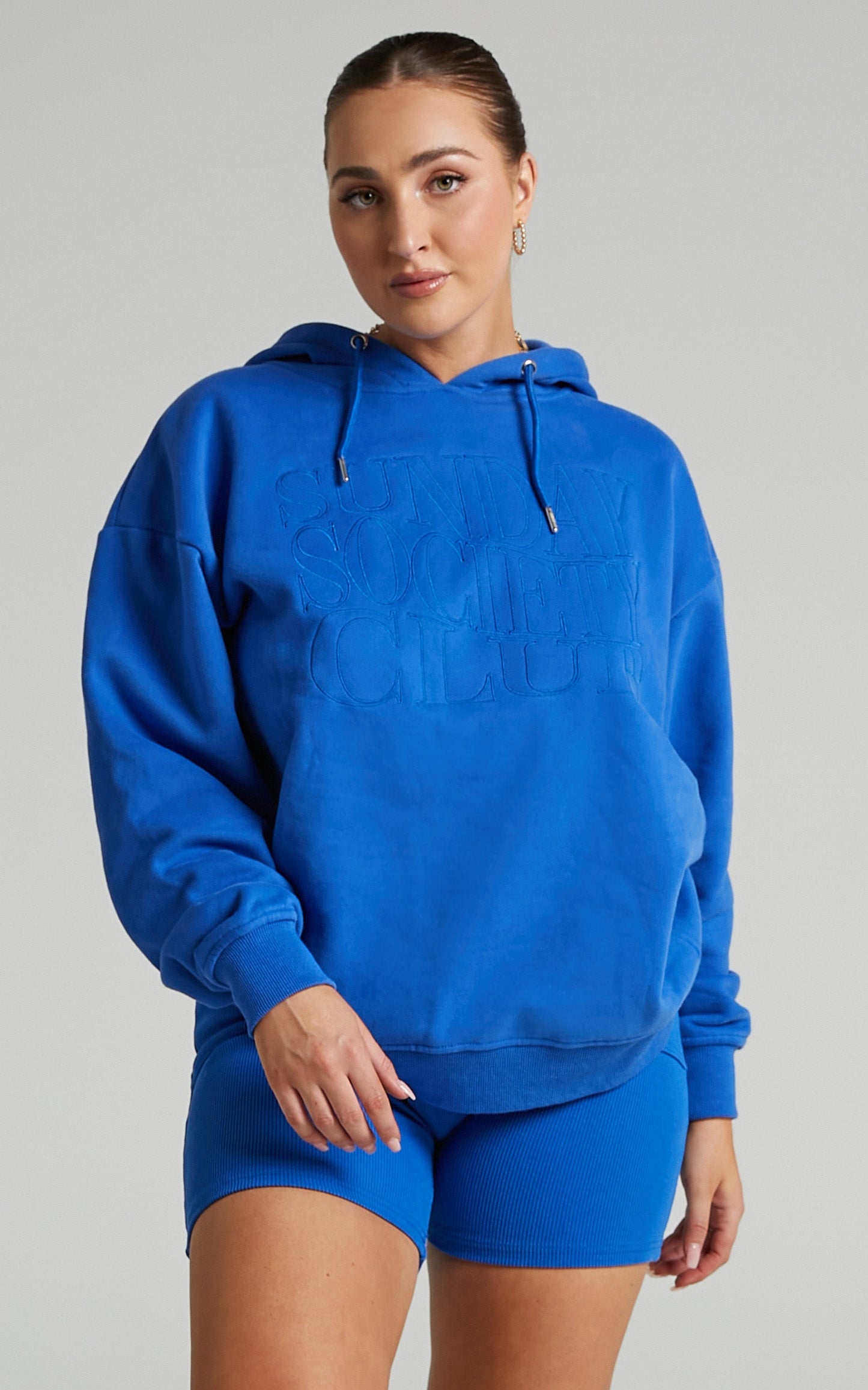 Sunday Leisure Club - Mellia Hoodie in Cobalt