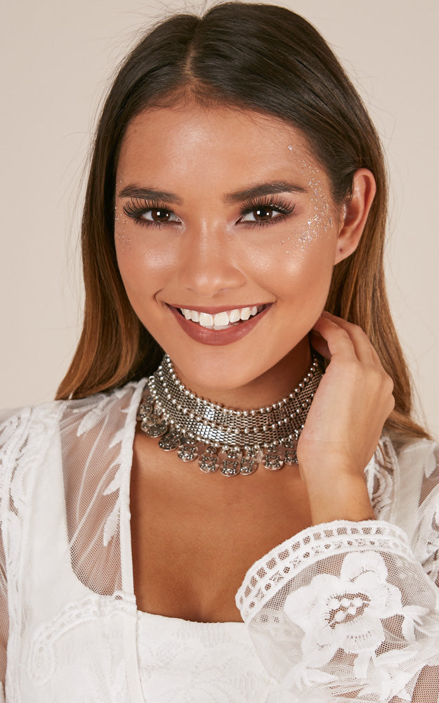 Byron Bliss choker in silver