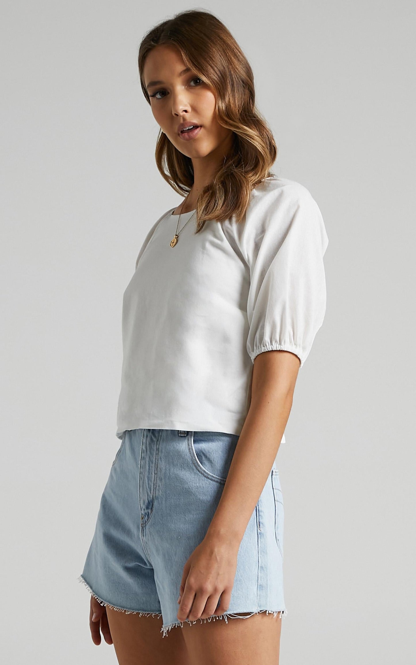 Riku Top in White