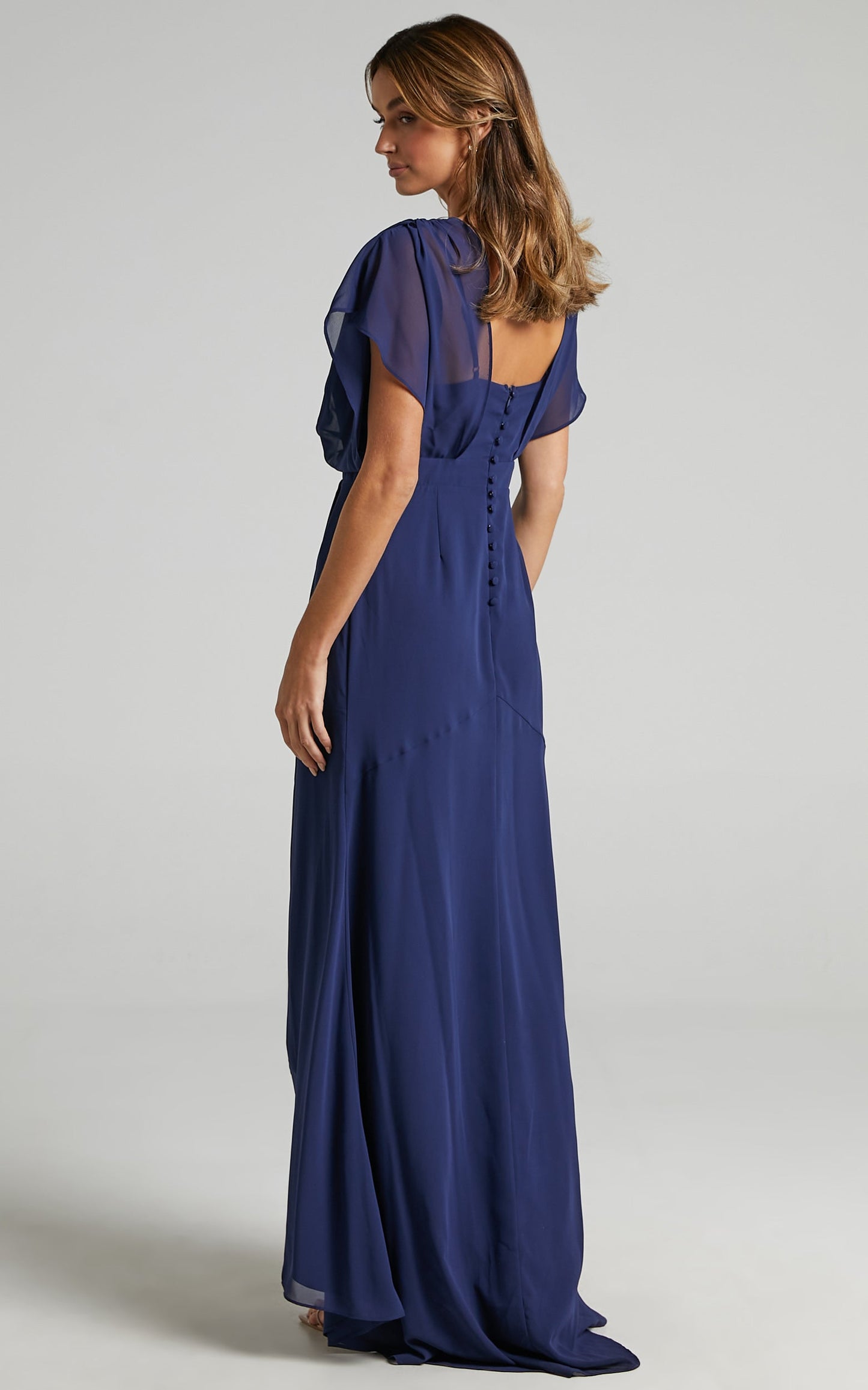 Lovers Gaze Dress in Navy