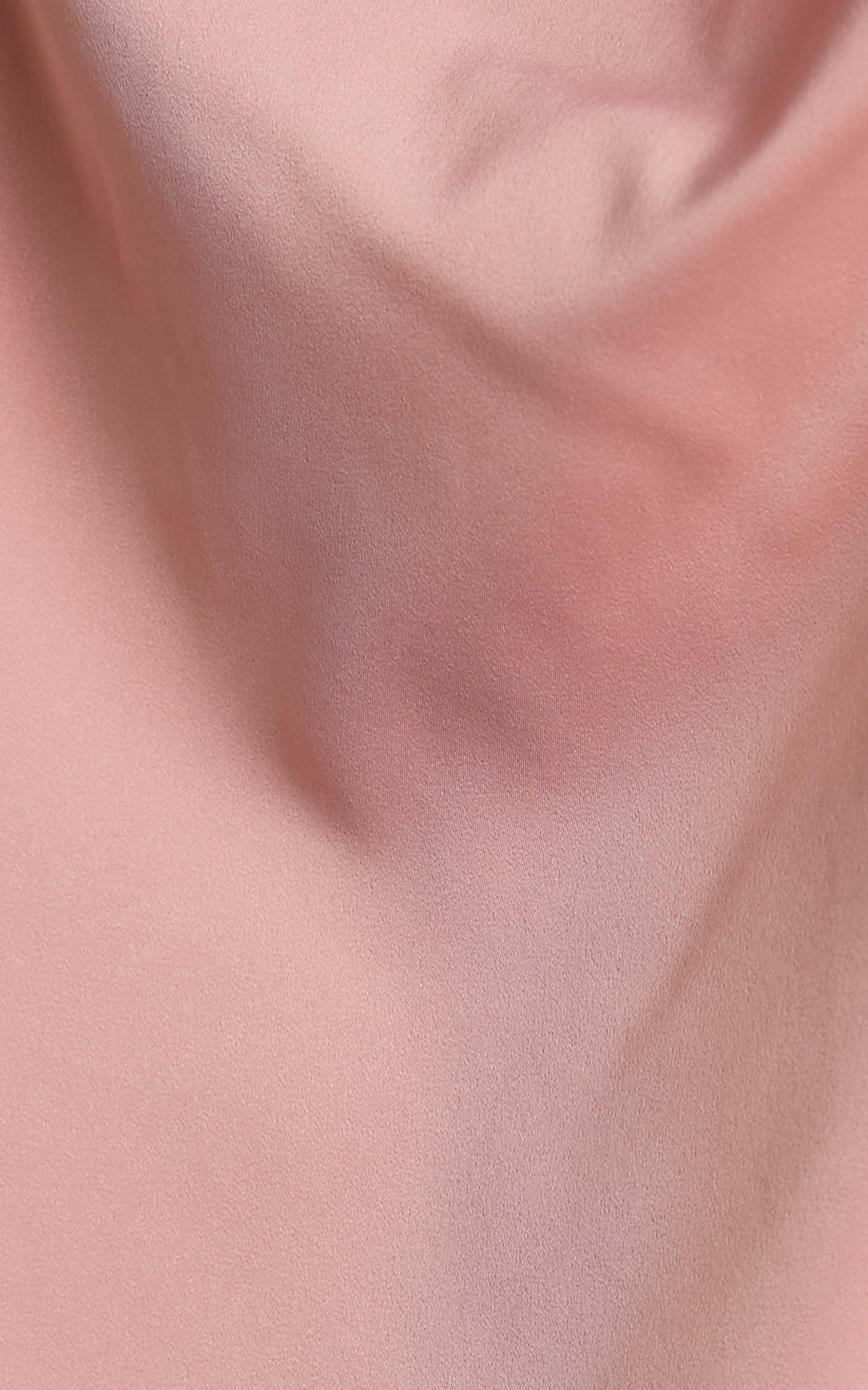 A Final Toast Midi Dress - Cowl Neck Thigh Split Dress in Peach Satin