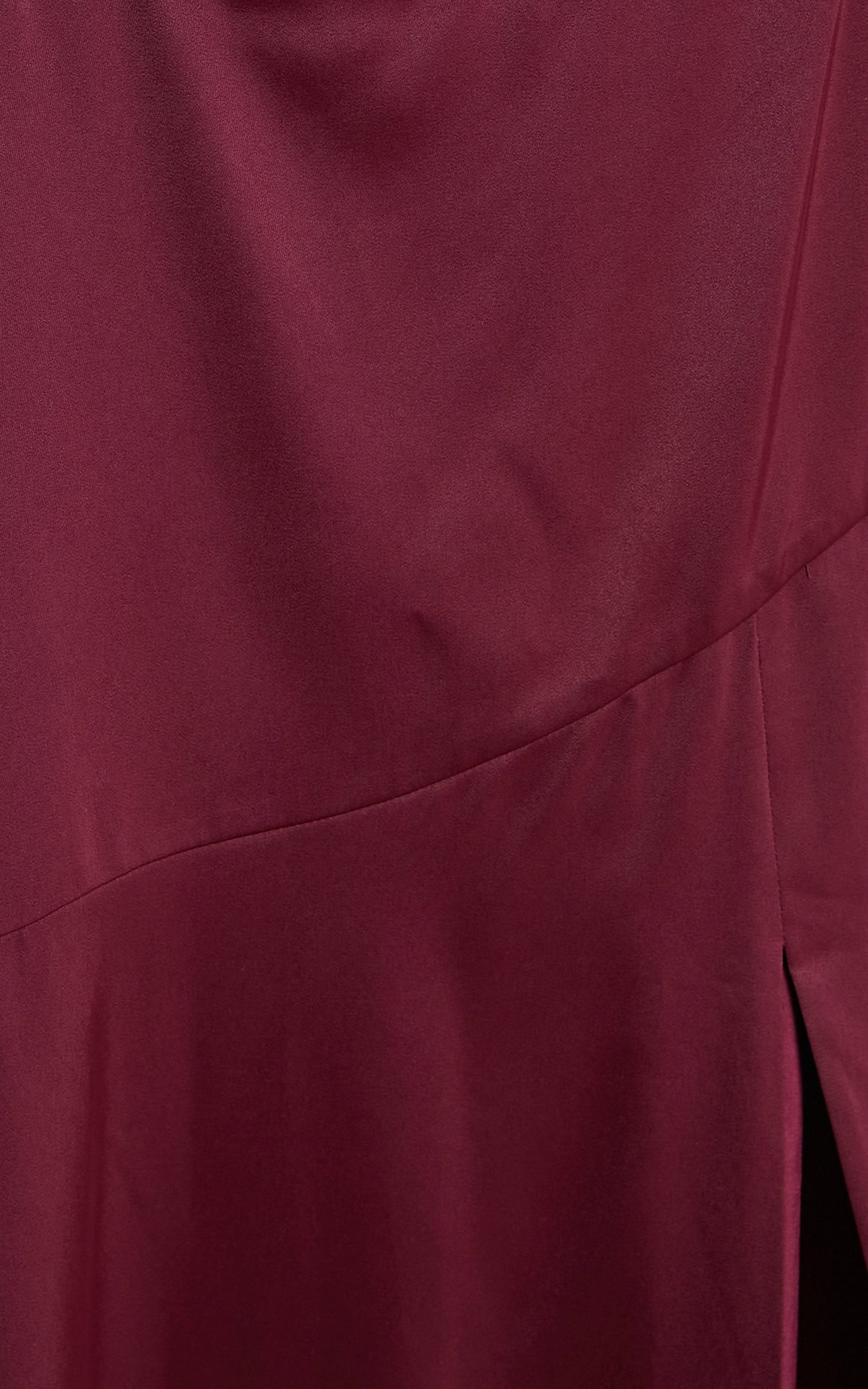 Find Your Tribe Dress in Mulberry Satin
