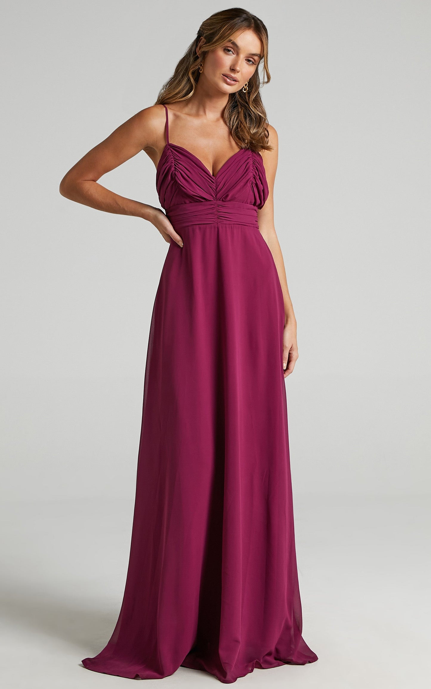 Just One Dance Dress in Mulberry
