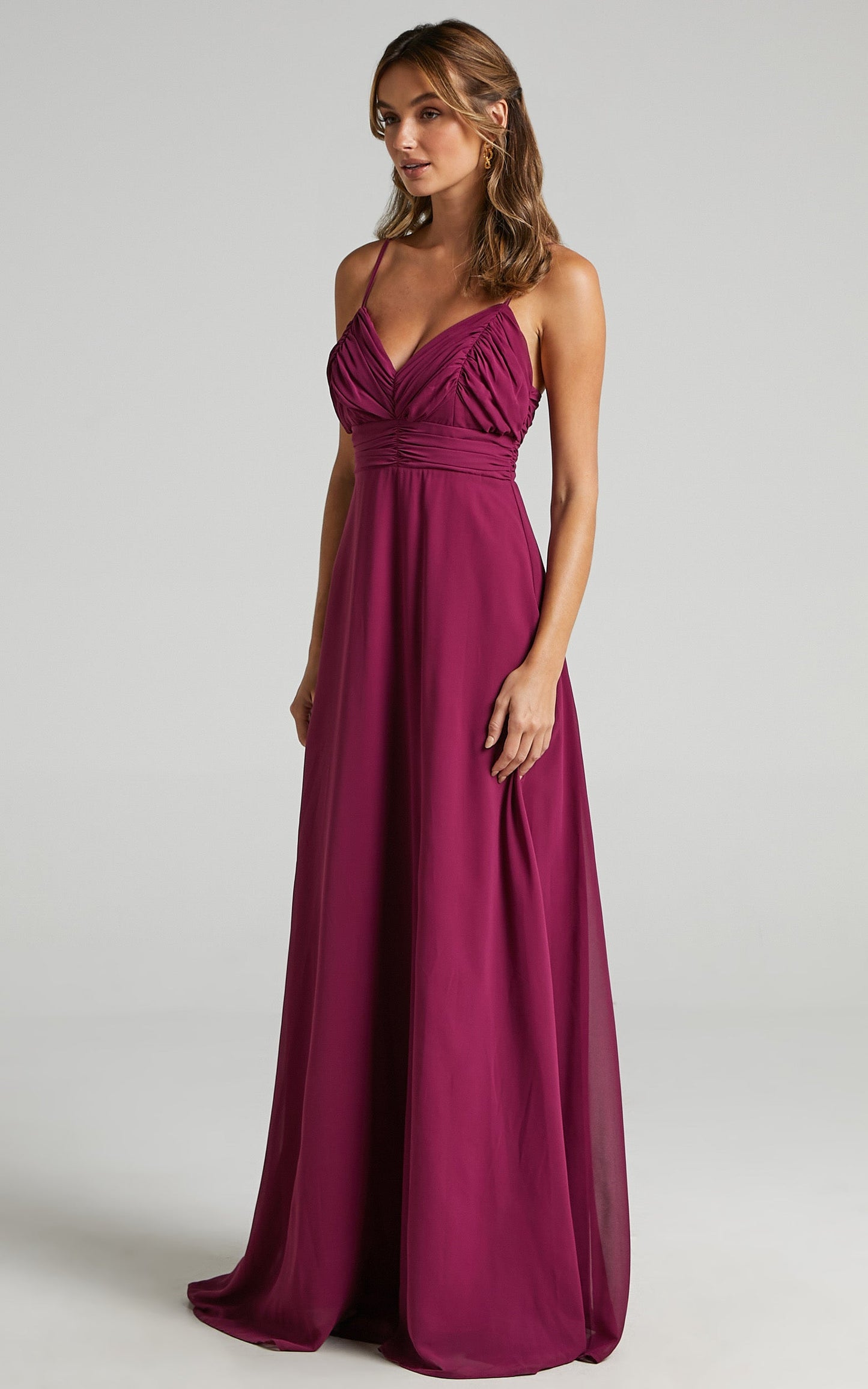 Just One Dance Dress in Mulberry