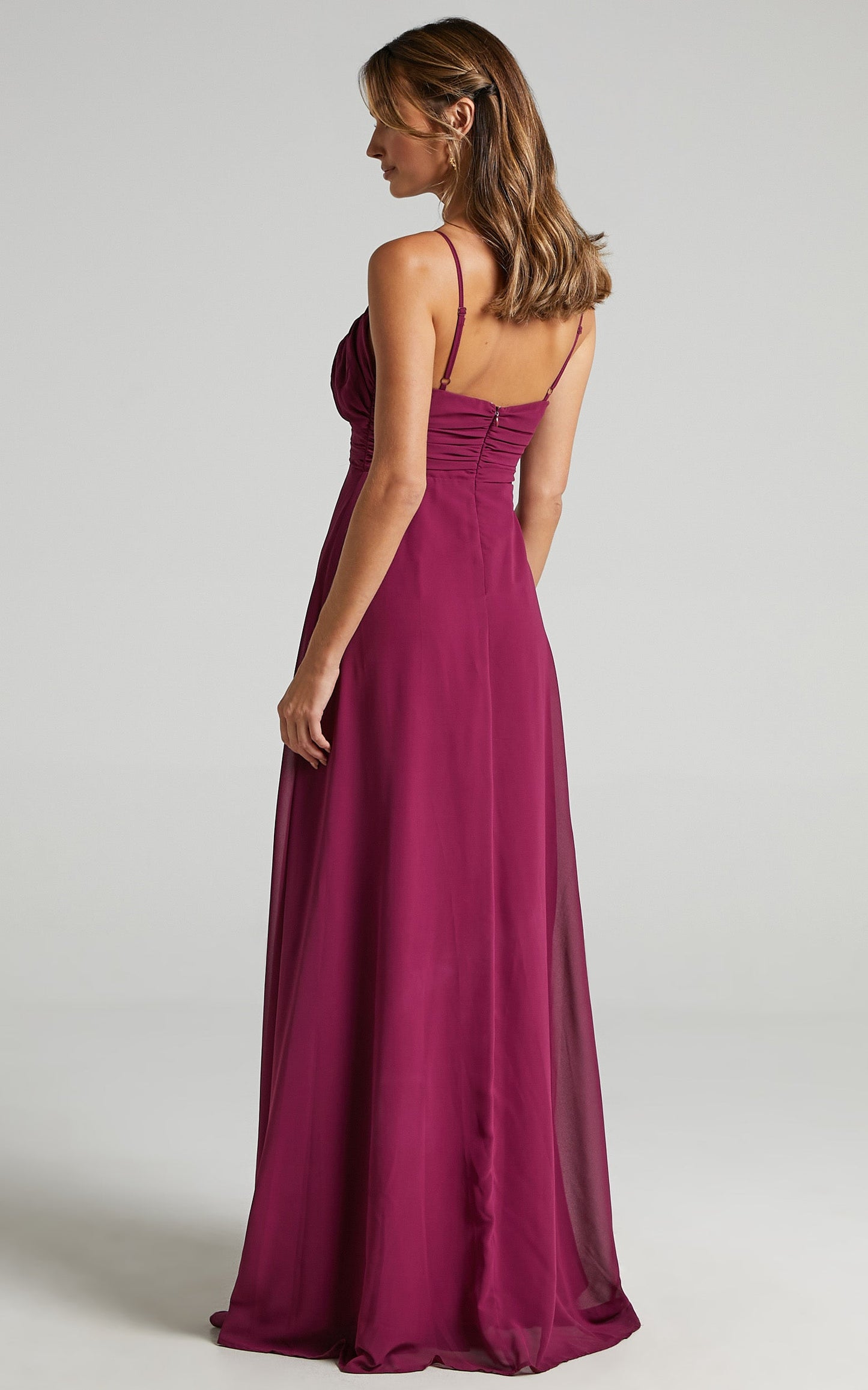 Just One Dance Dress in Mulberry