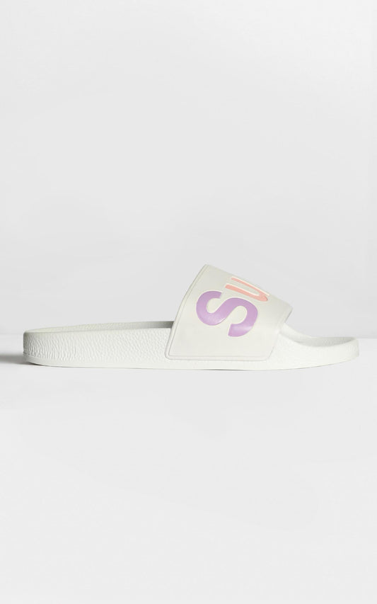 Superga - 1908 White Multi Slides In White