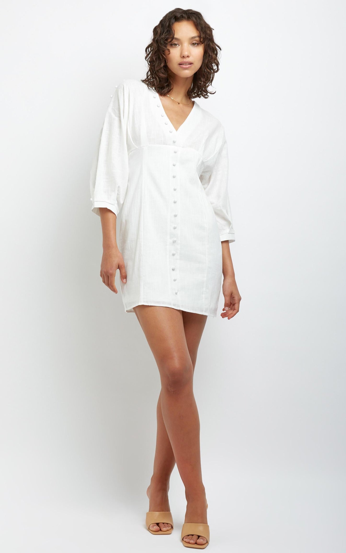 Phoenix Dress in White
