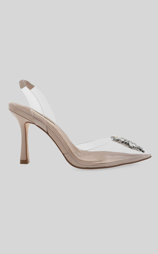 Billini - Lottie Heels in Nude Patent