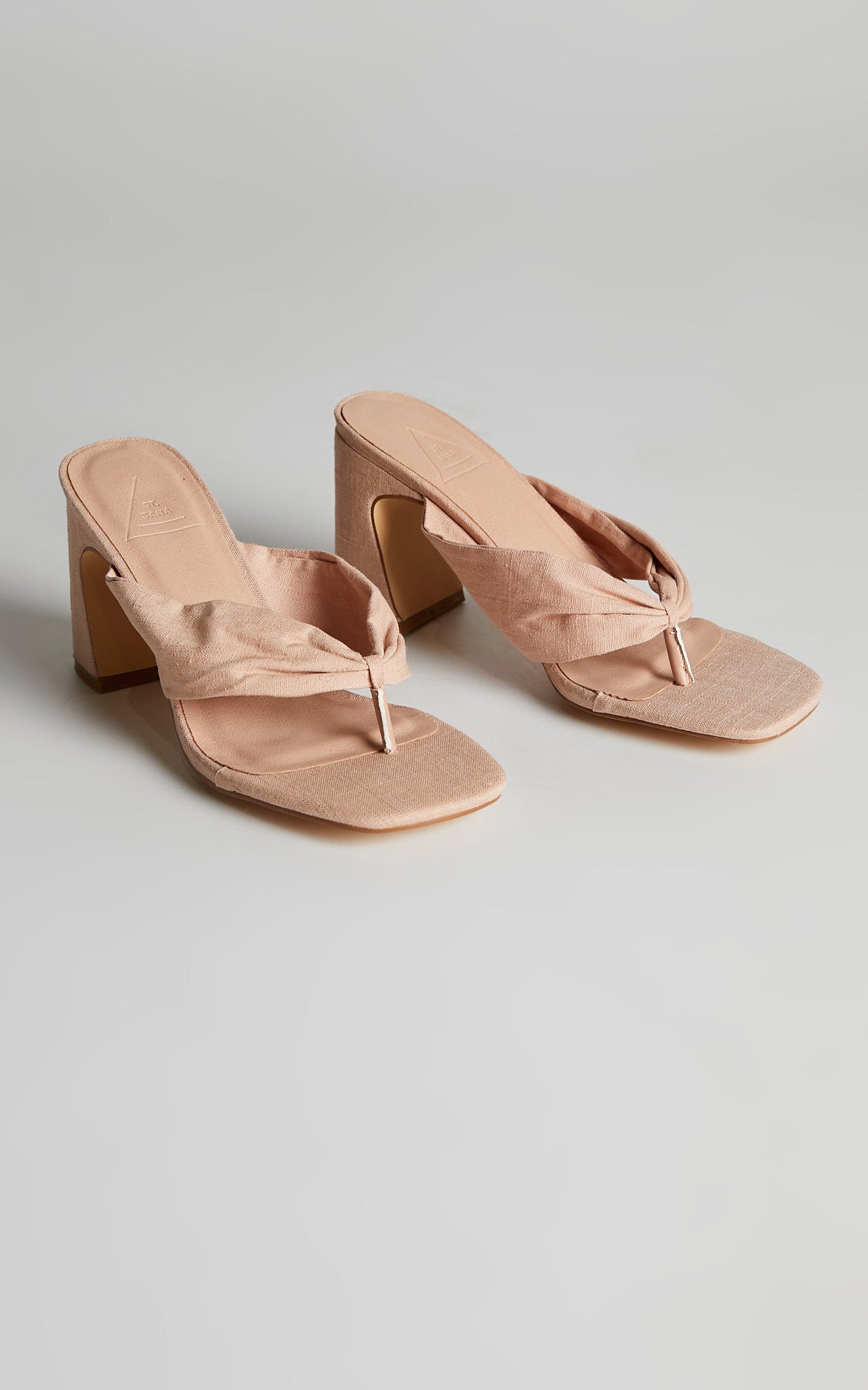 St Sana - Freya Mules in Blush